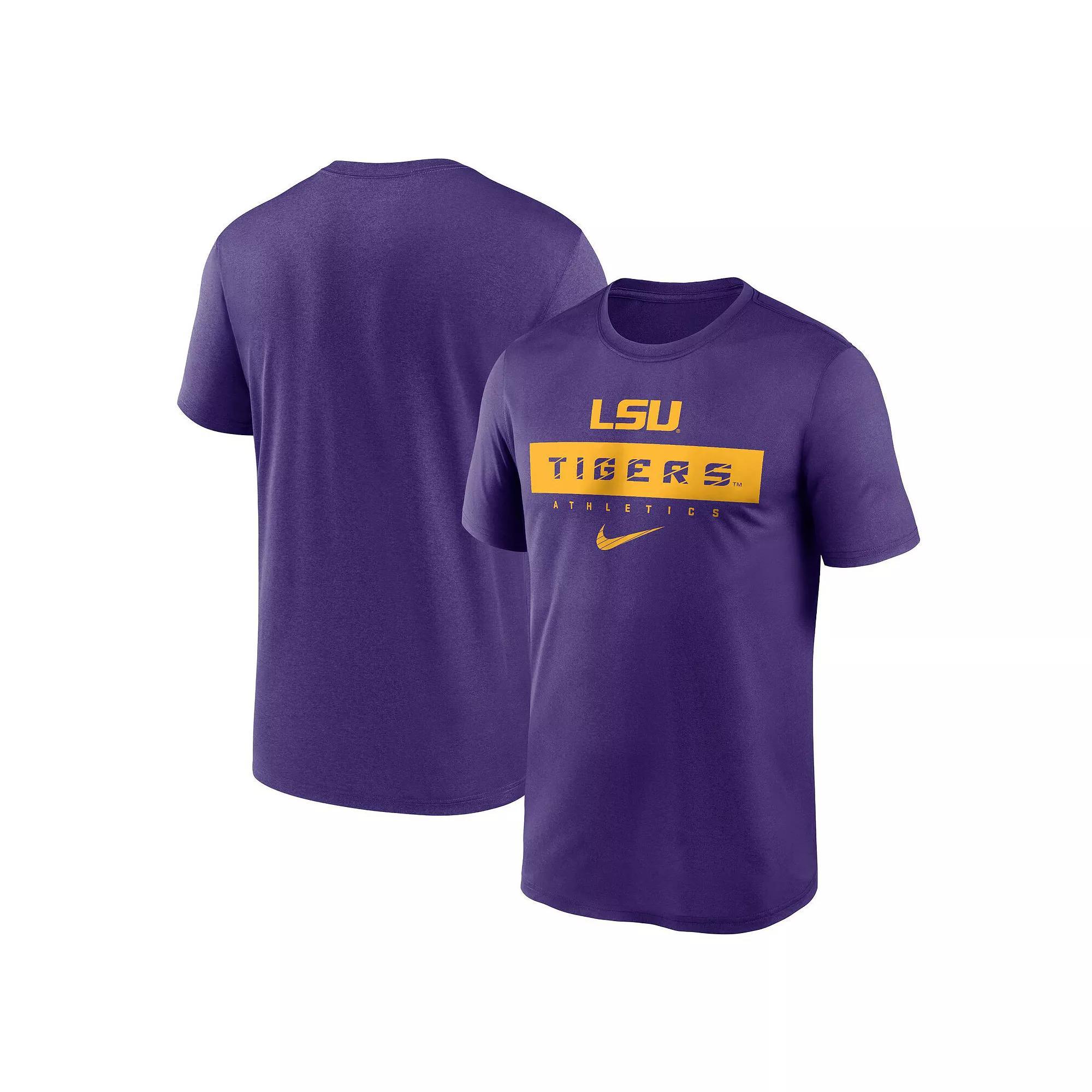 Men's Nike Purple LSU Tigers 2024 Sideline Legend Performance  T-Shirt, Size: Large Product Image