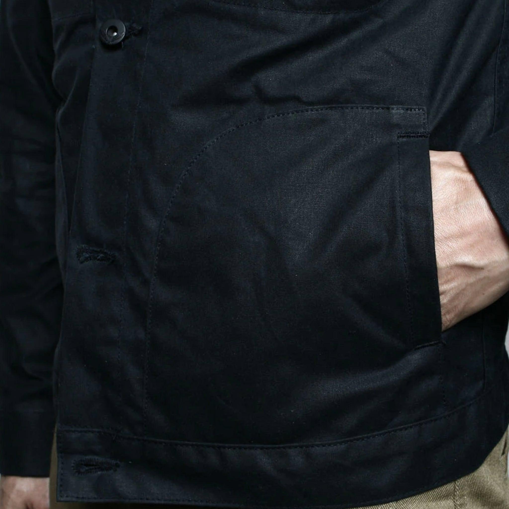 Supply Jacket - Waxed Black Ridgeline Product Image
