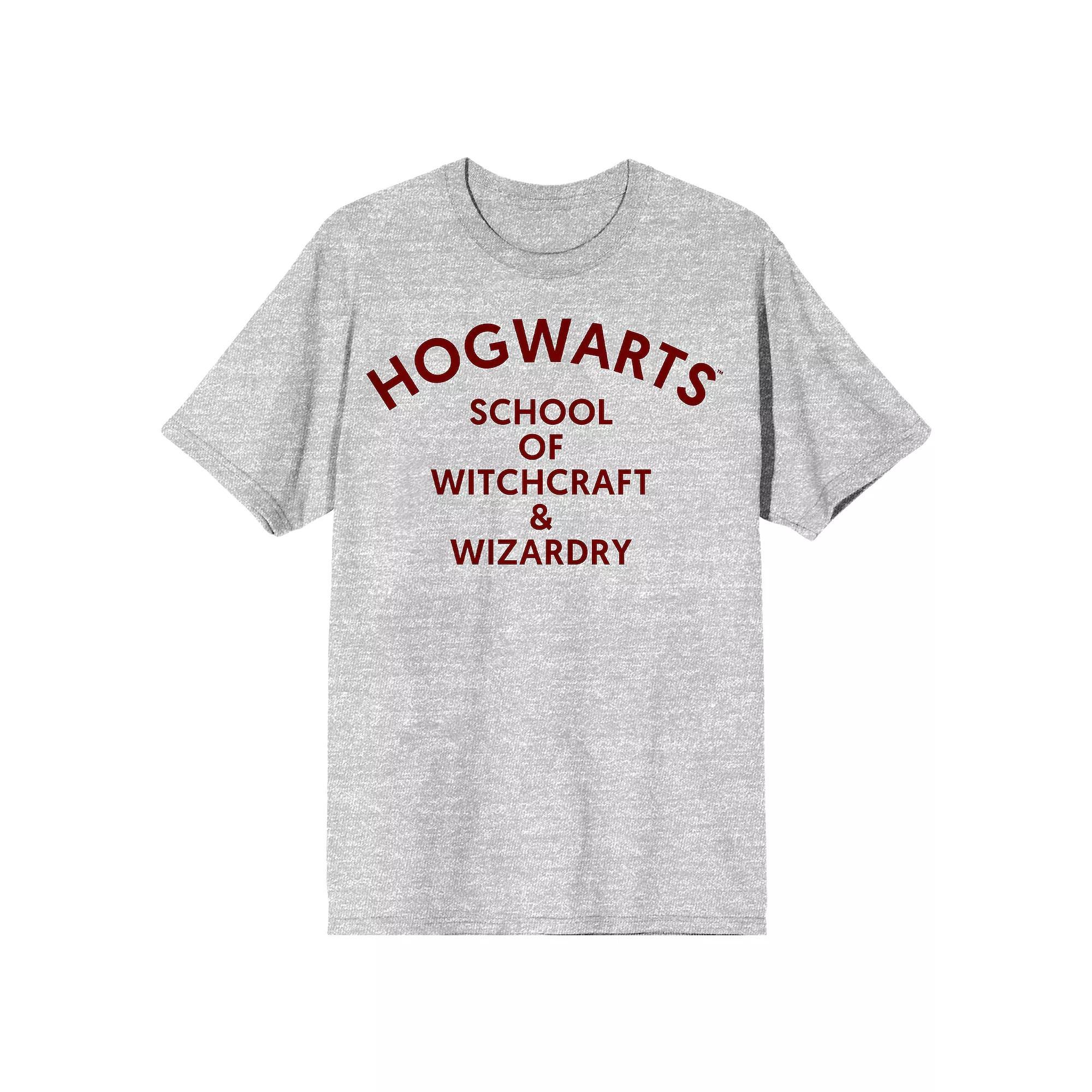Men's Harry Potter Hogwarts Witchcraft & Wizardry Tee,  Product Image