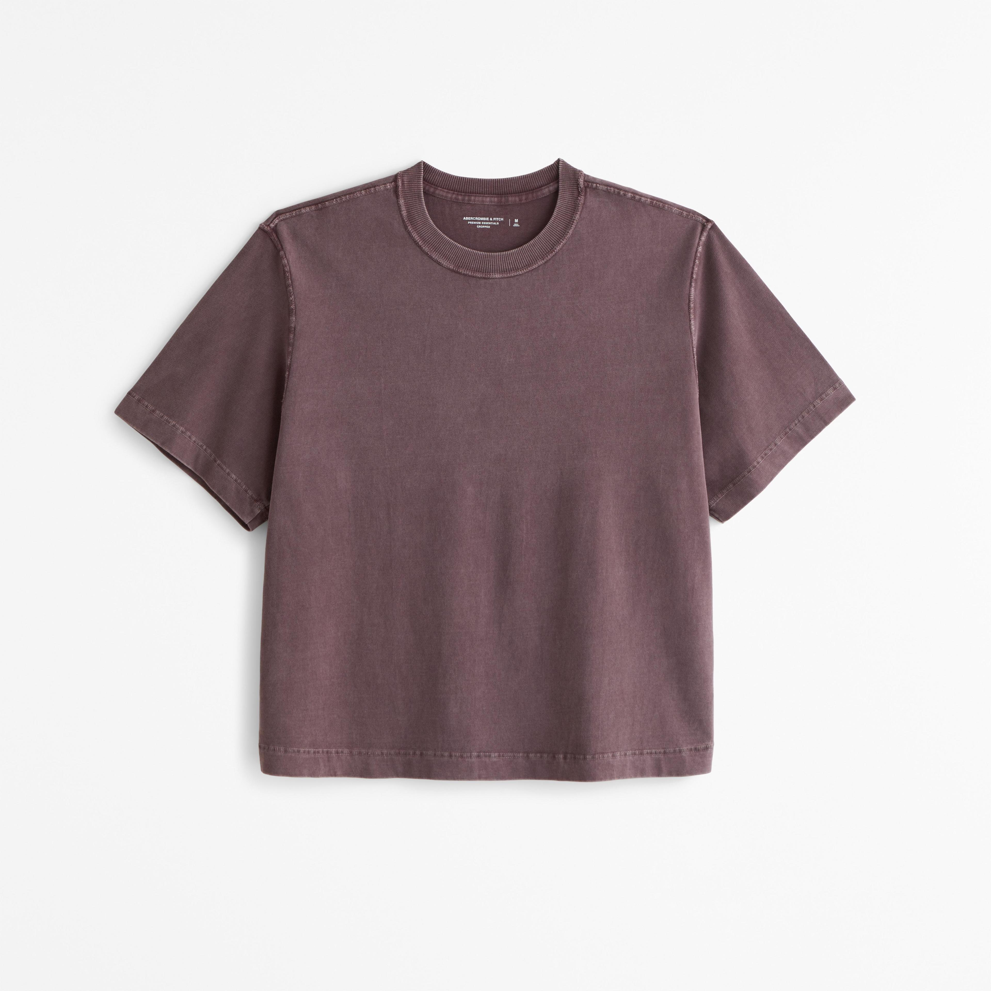 Premium Heavyweight Cropped Tee Product Image