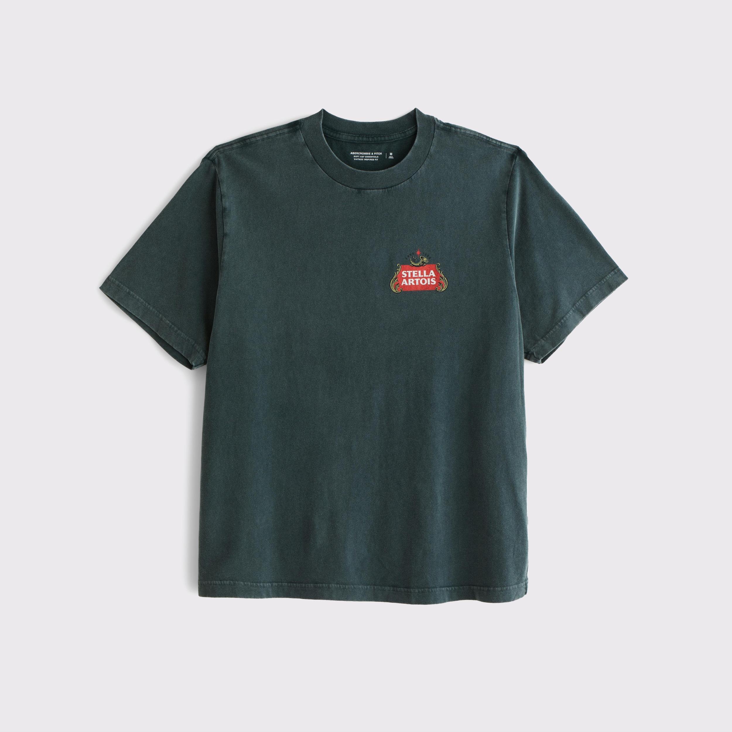 Pabst Blue Ribbon Vintage-Inspired Graphic Tee Product Image