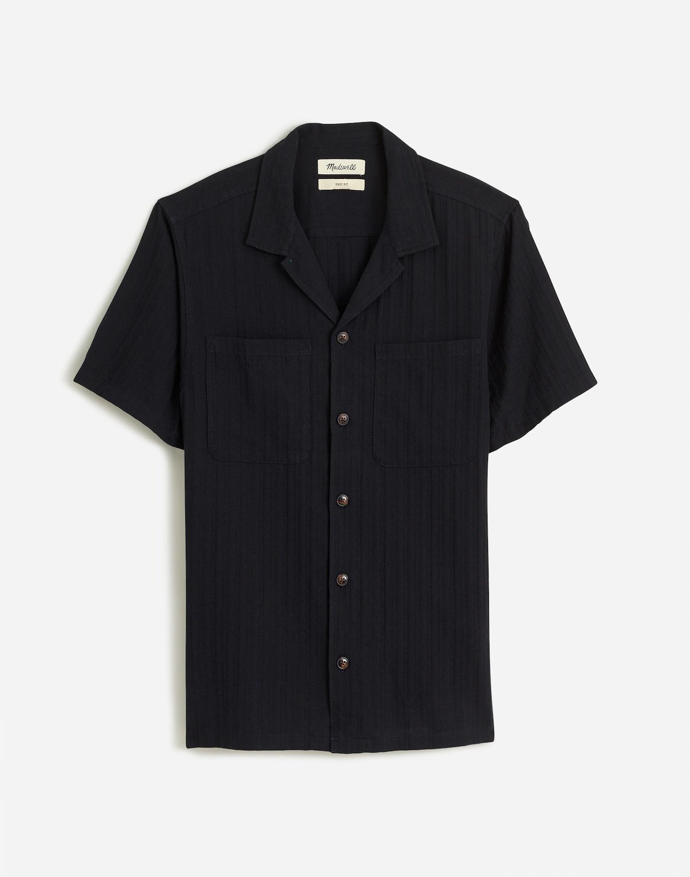 Easy Short-Sleeve Shirt in Stripe Product Image