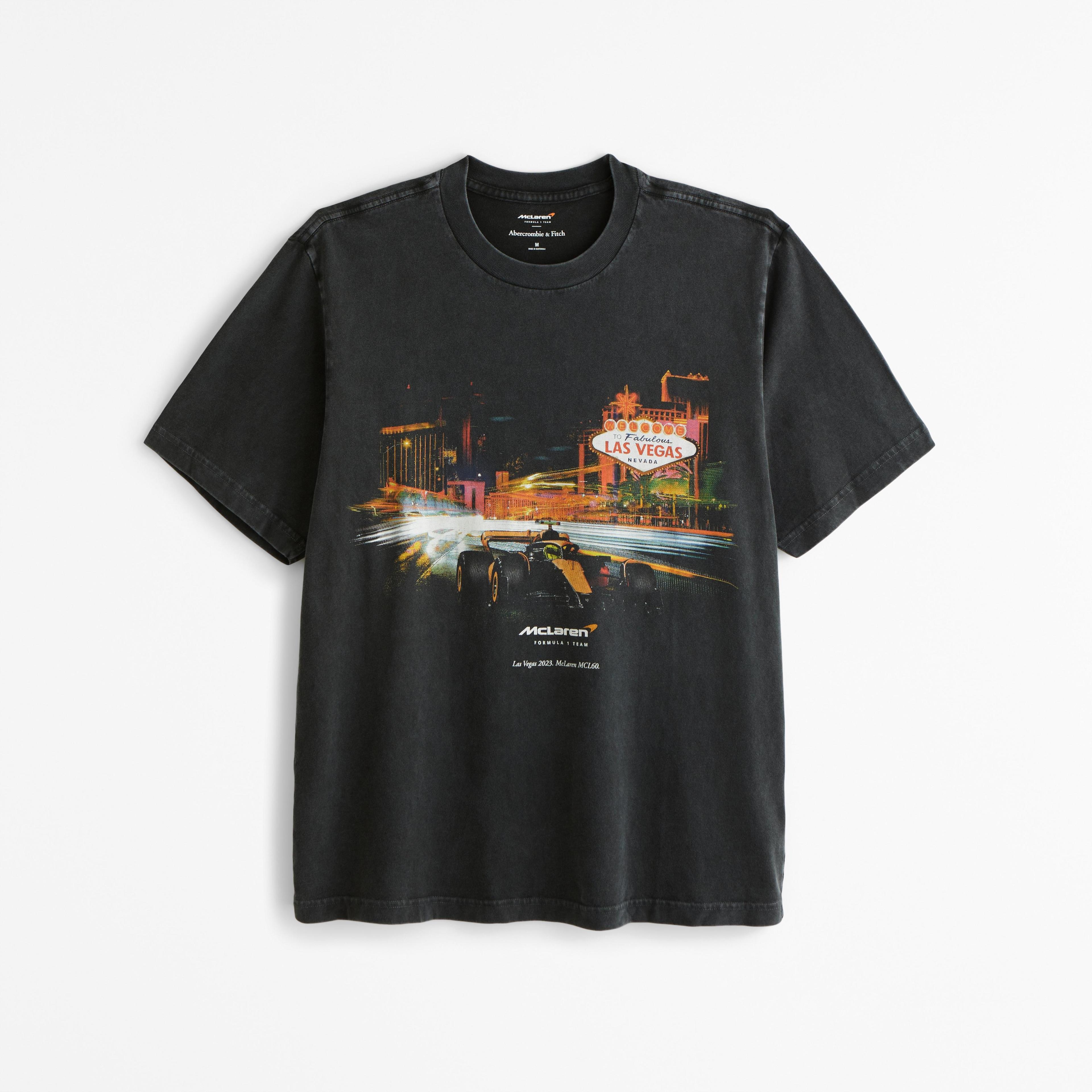 Oracle Red Bull Racing Vintage-Inspired Graphic Tee Product Image