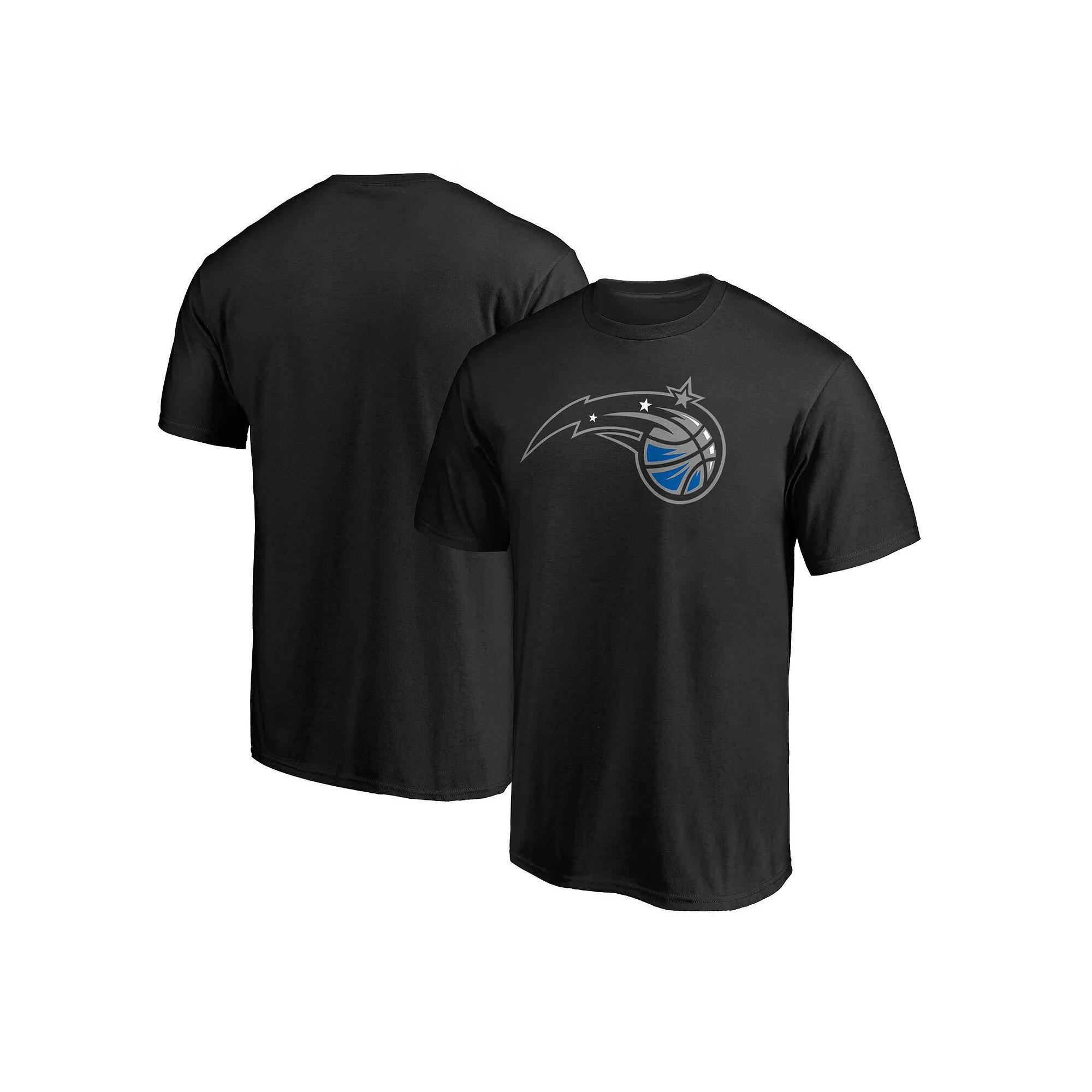 Men's Fanatics Branded Black Orlando Magic Primary Team Logo T-Shirt,  Product Image