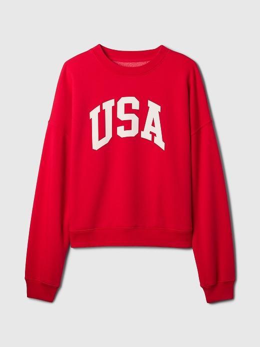 Vintage Soft USA Sweatshirt Product Image