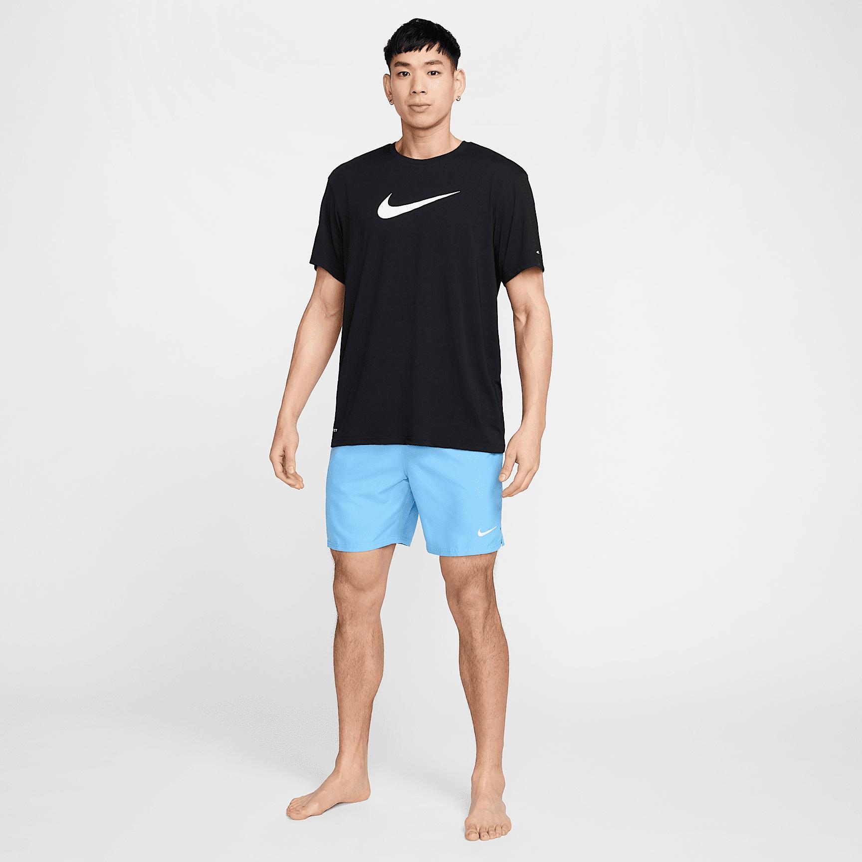 Nike Mens Swim Hydroguard Short-Sleeve Top | NESSF523-001 Product Image