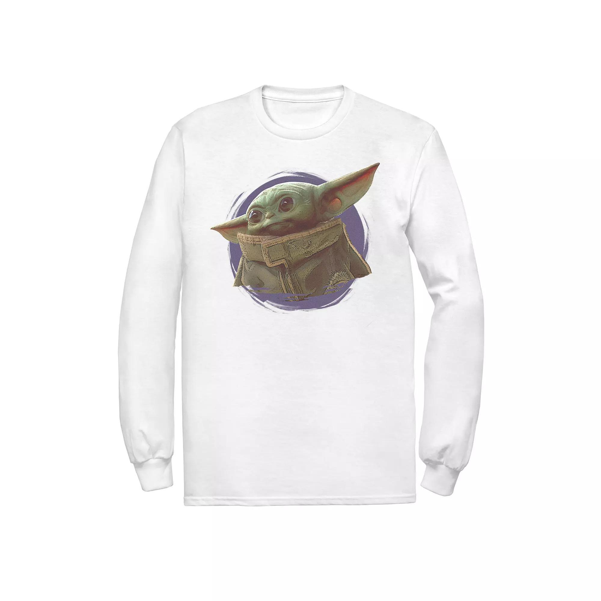 Men's Star Wars The Mandalorian The Child Crewneck Tee,  Product Image