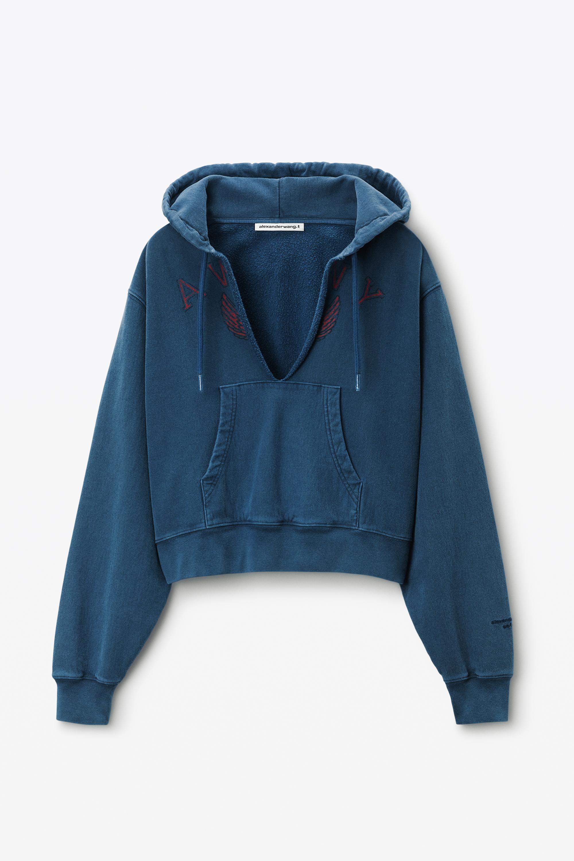 Distressed Cotton Hoodie Product Image