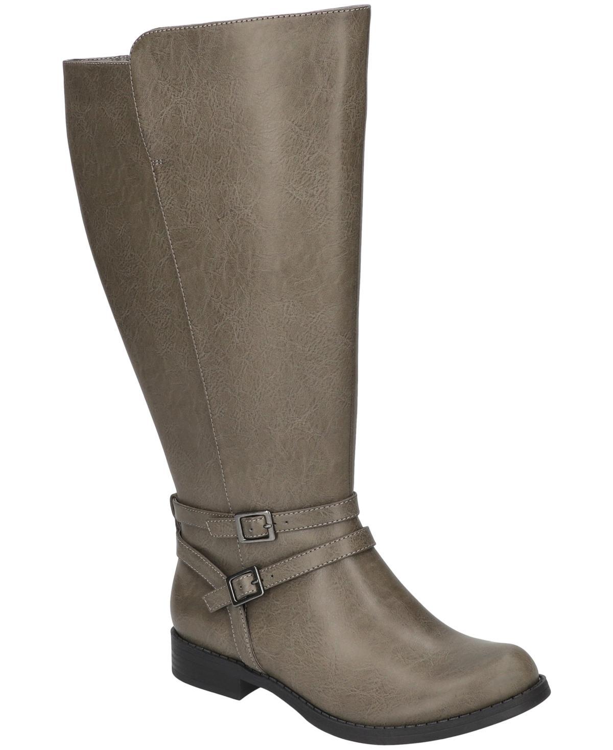 Easy Street Bay Plus Plus by Easy Street Womens Wide Athletic Calf Tall Boots Product Image