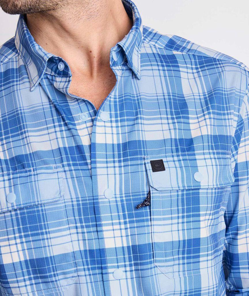 Lightweight Performance Harbor Plaid Shirt Product Image