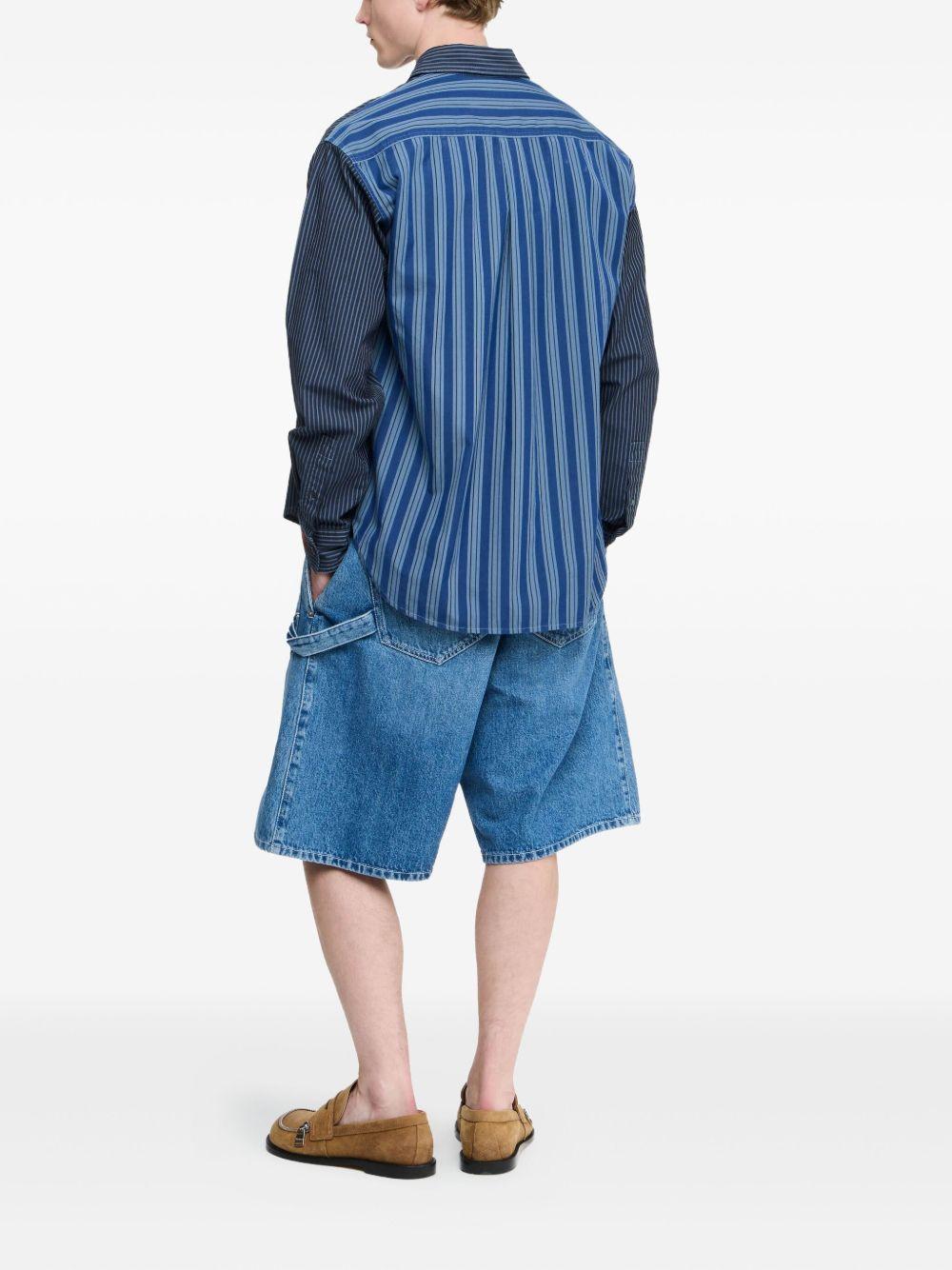 striped cotton shirt Product Image