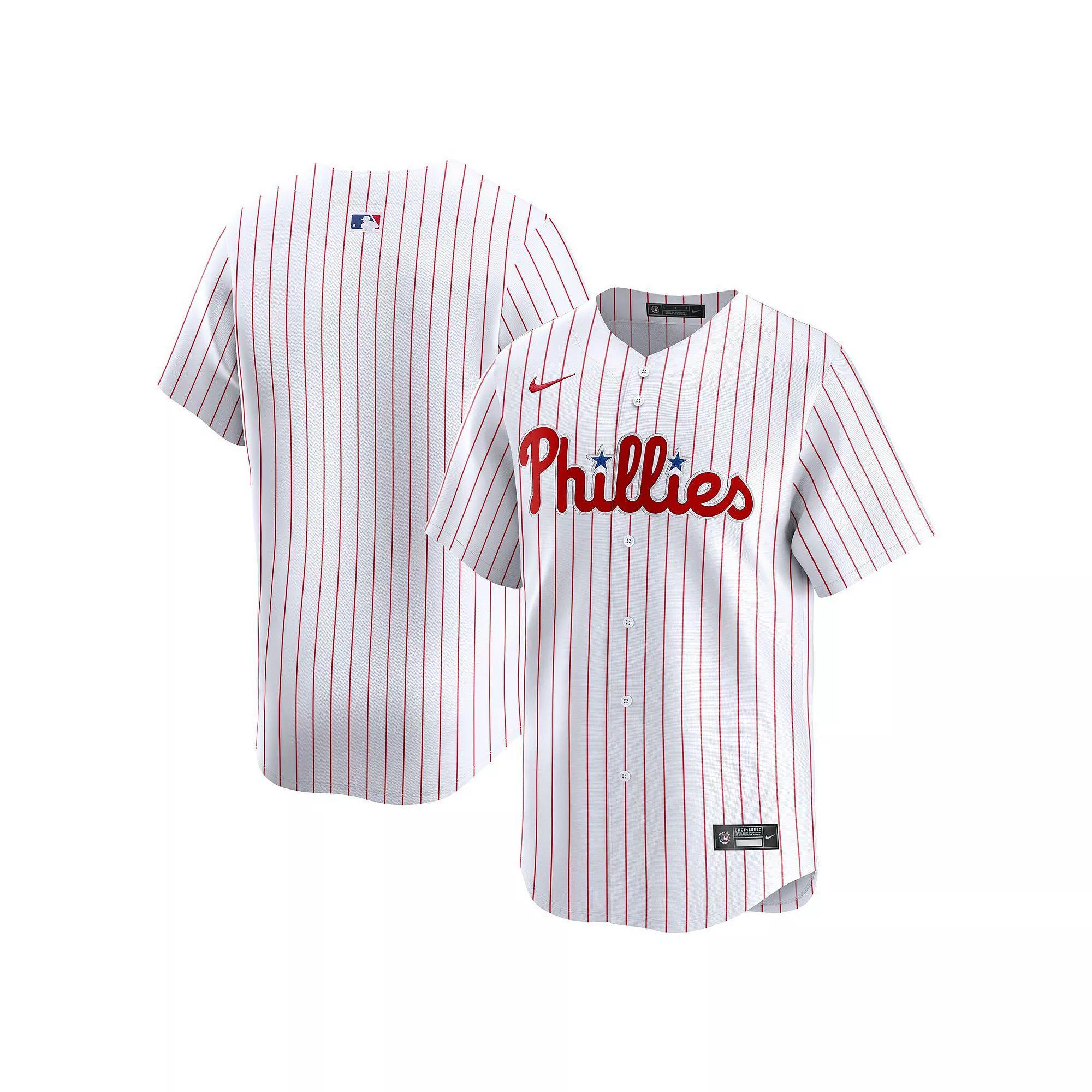 Men's Nike White Philadelphia Phillies Home Limited Jersey,  Product Image