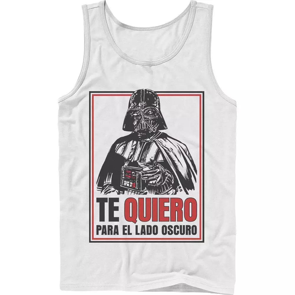 Men's Star Wars Te Quiero Para El Lado Oscuro Tank Top,  Product Image