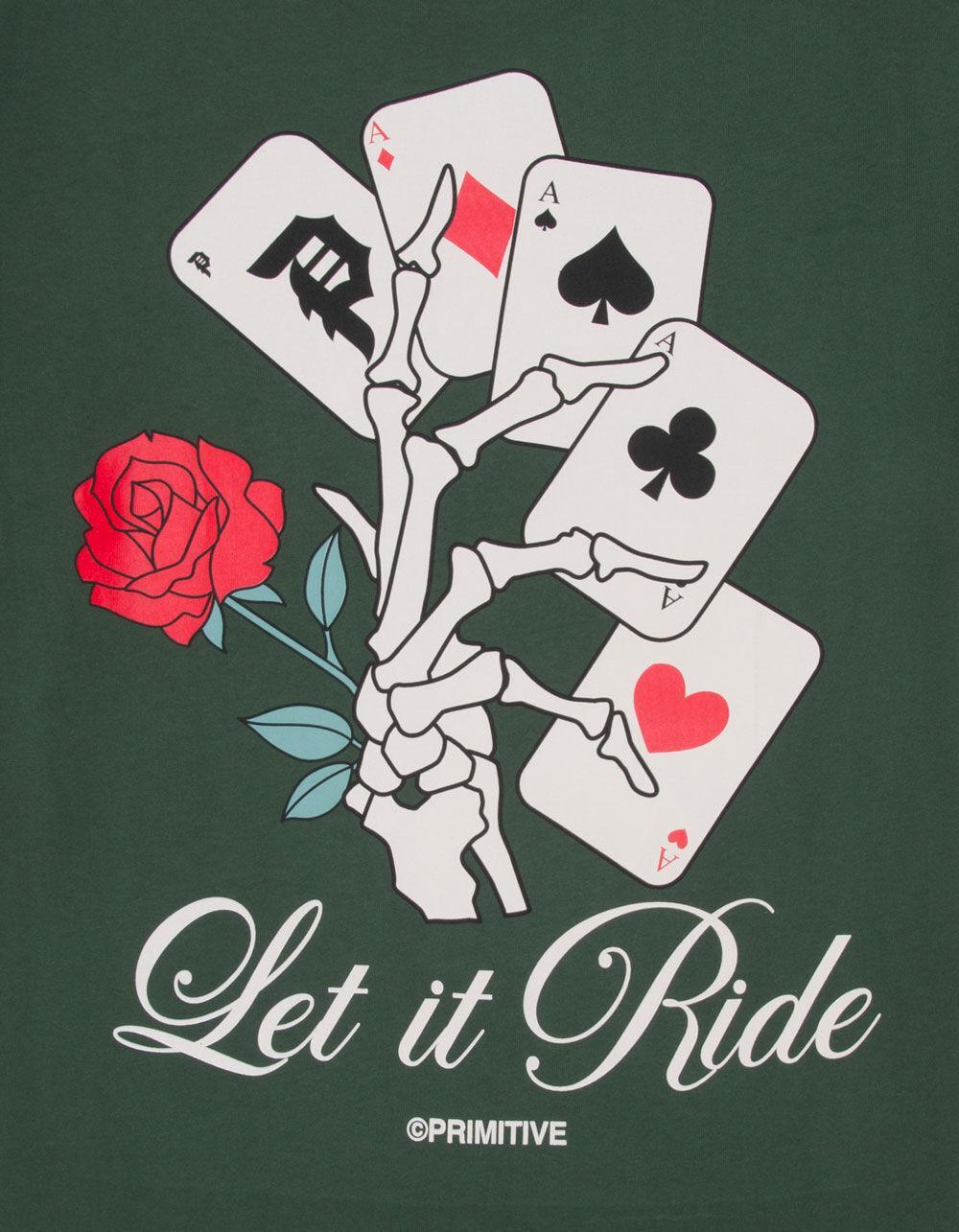 PRIMITIVE Double Mens Heavyweight Boxy Tee - FOREST Product Image