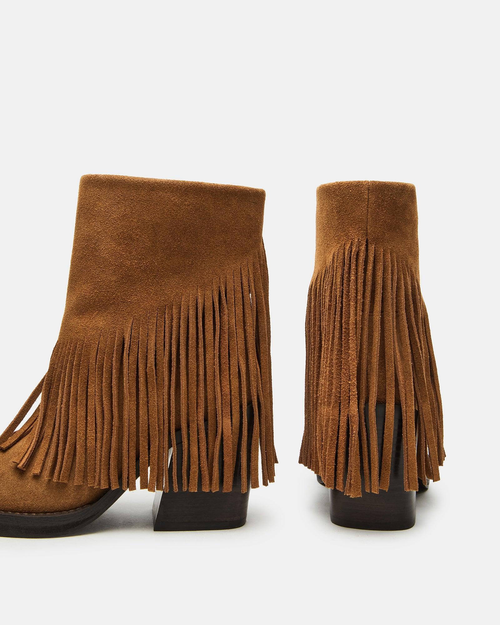 PIA FRINGE CHESTNUT SUEDE - SM REBOOTED Female Product Image