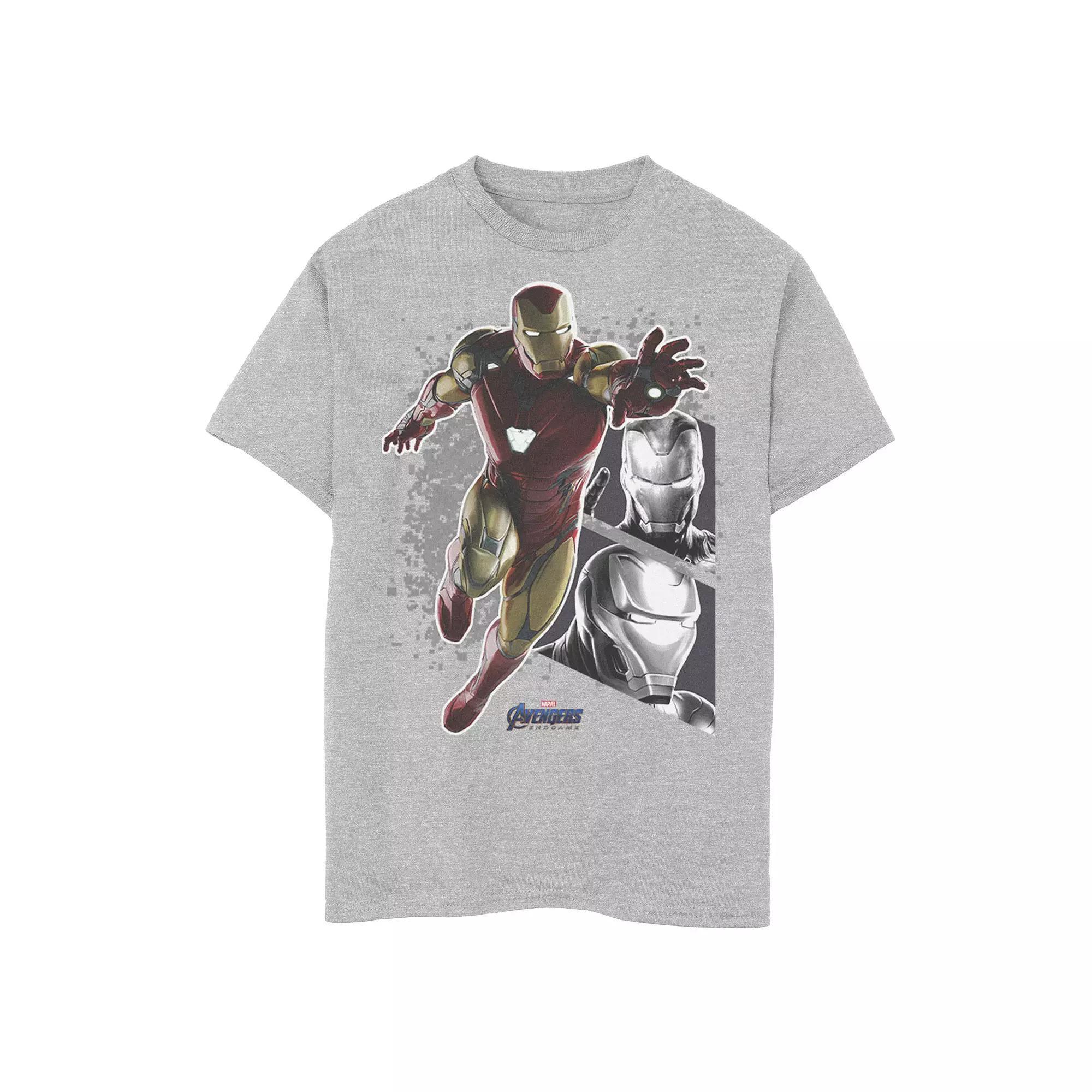 Boys 8-20 Marvel Avengers Endgame Iron Man Panel Pose Graphic Tee, Boy's,  Product Image