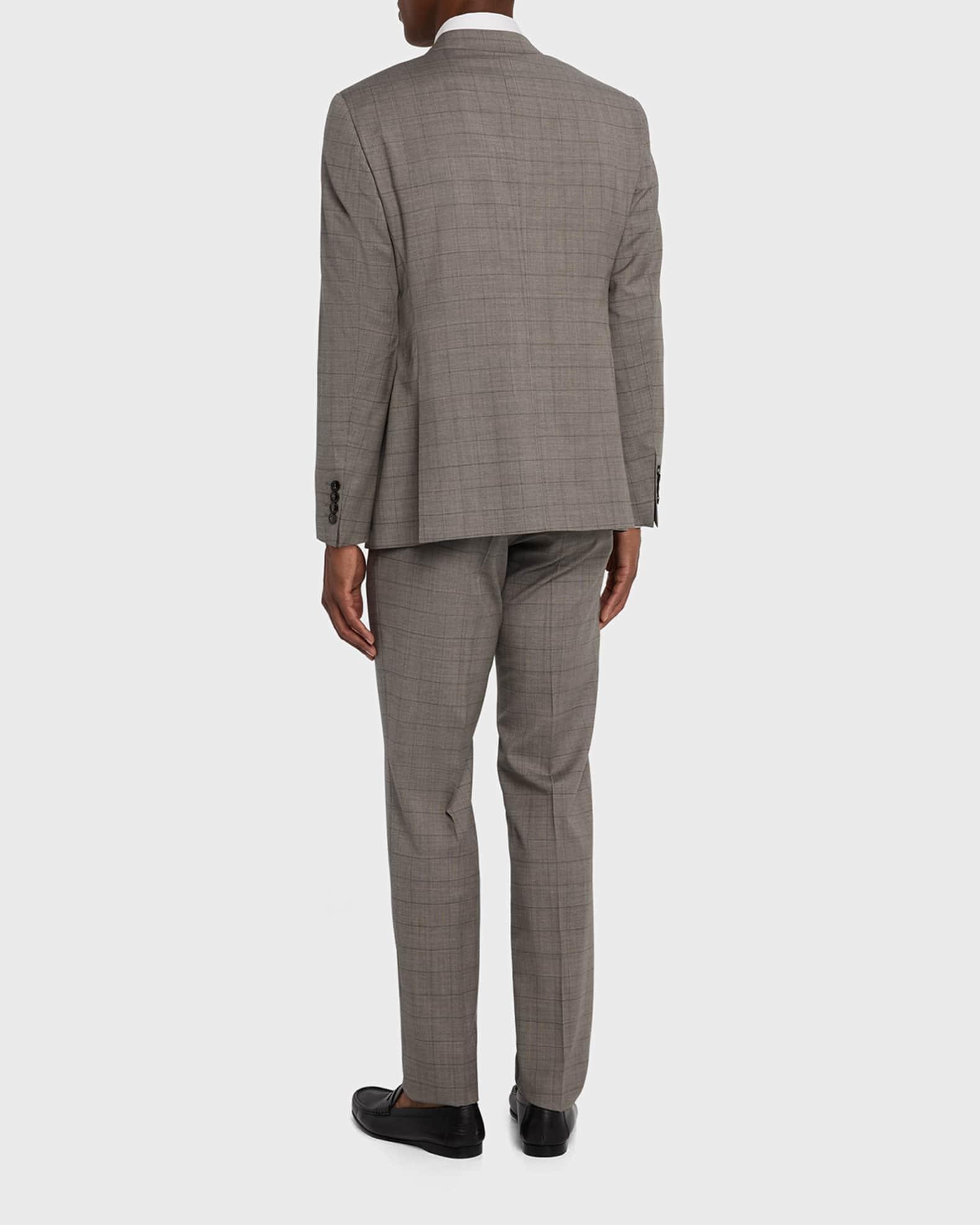 Men's Windowpane Suit Product Image