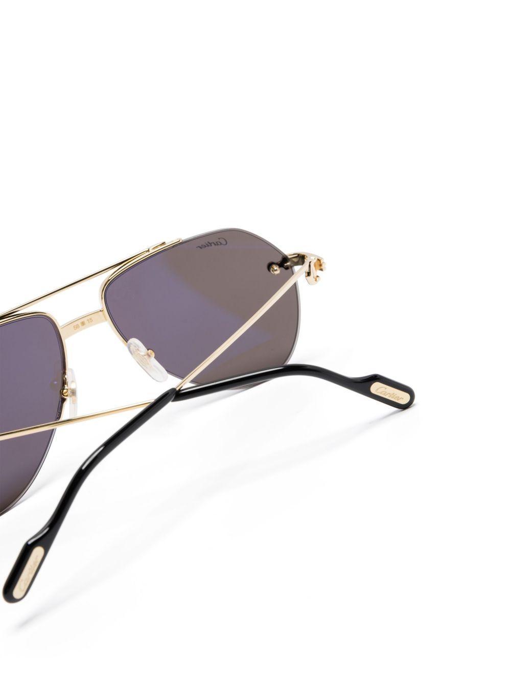 pilot-frame sunglasses Product Image