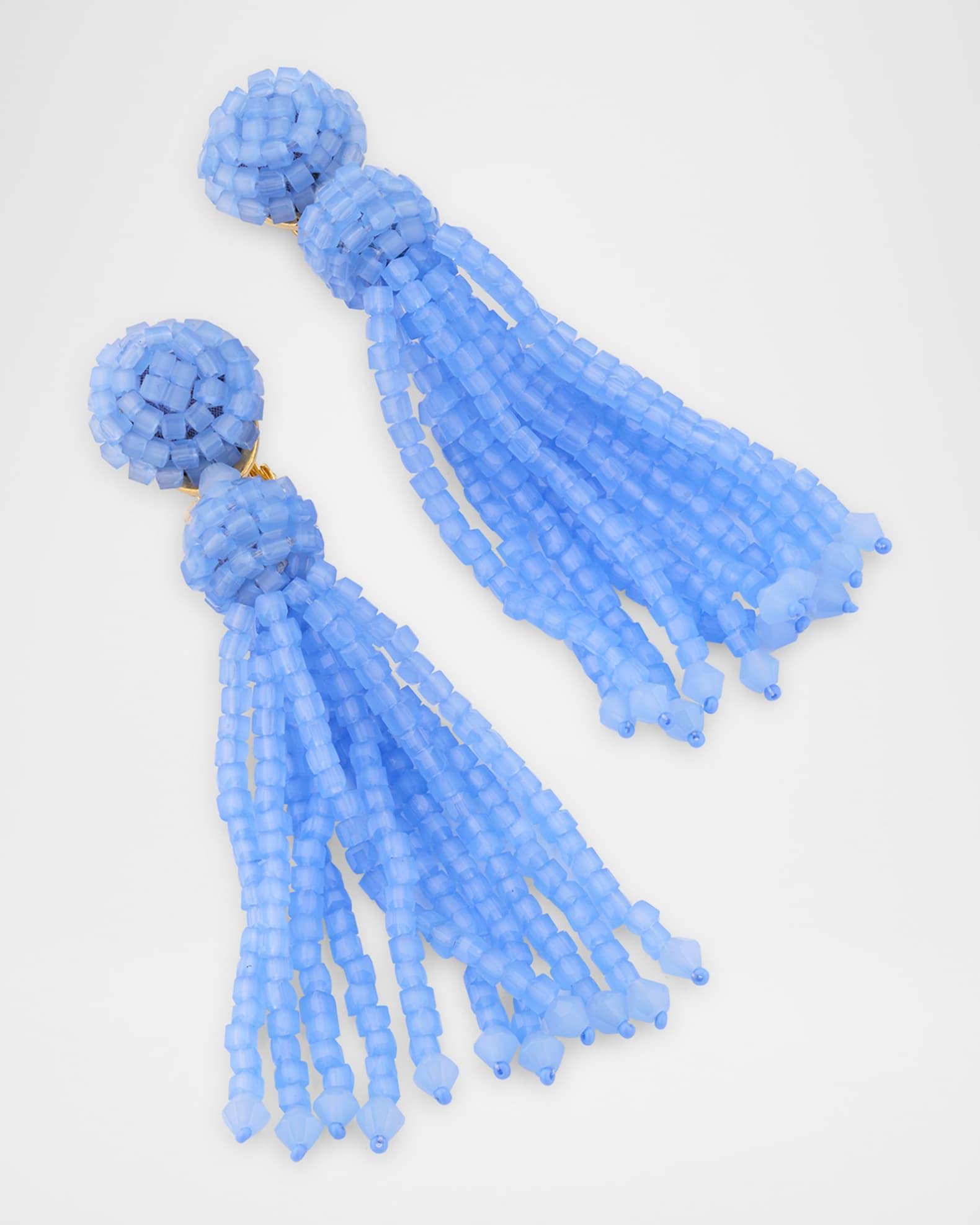 Crystal Fringe Earrings Product Image