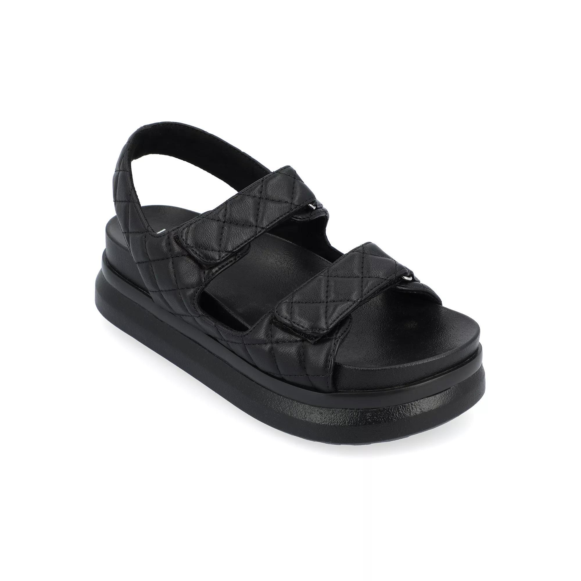 Journee Debby Women's Platform Sandals,  Product Image