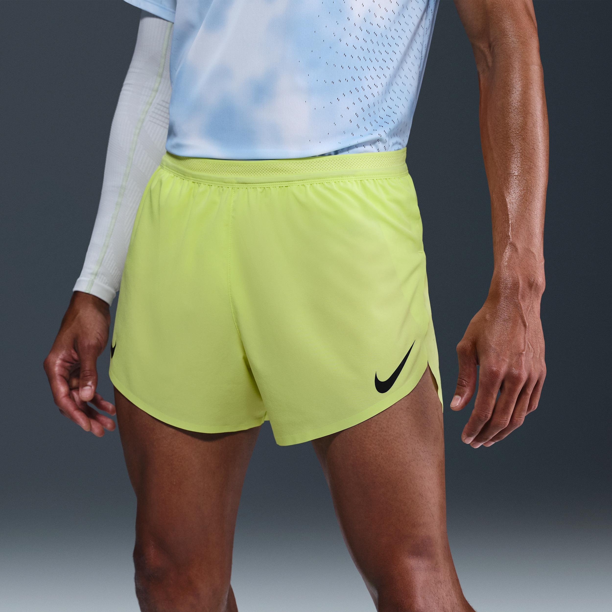 Nike Men's AeroSwift Dri-FIT ADV 4" Brief-Lined Running Shorts Product Image