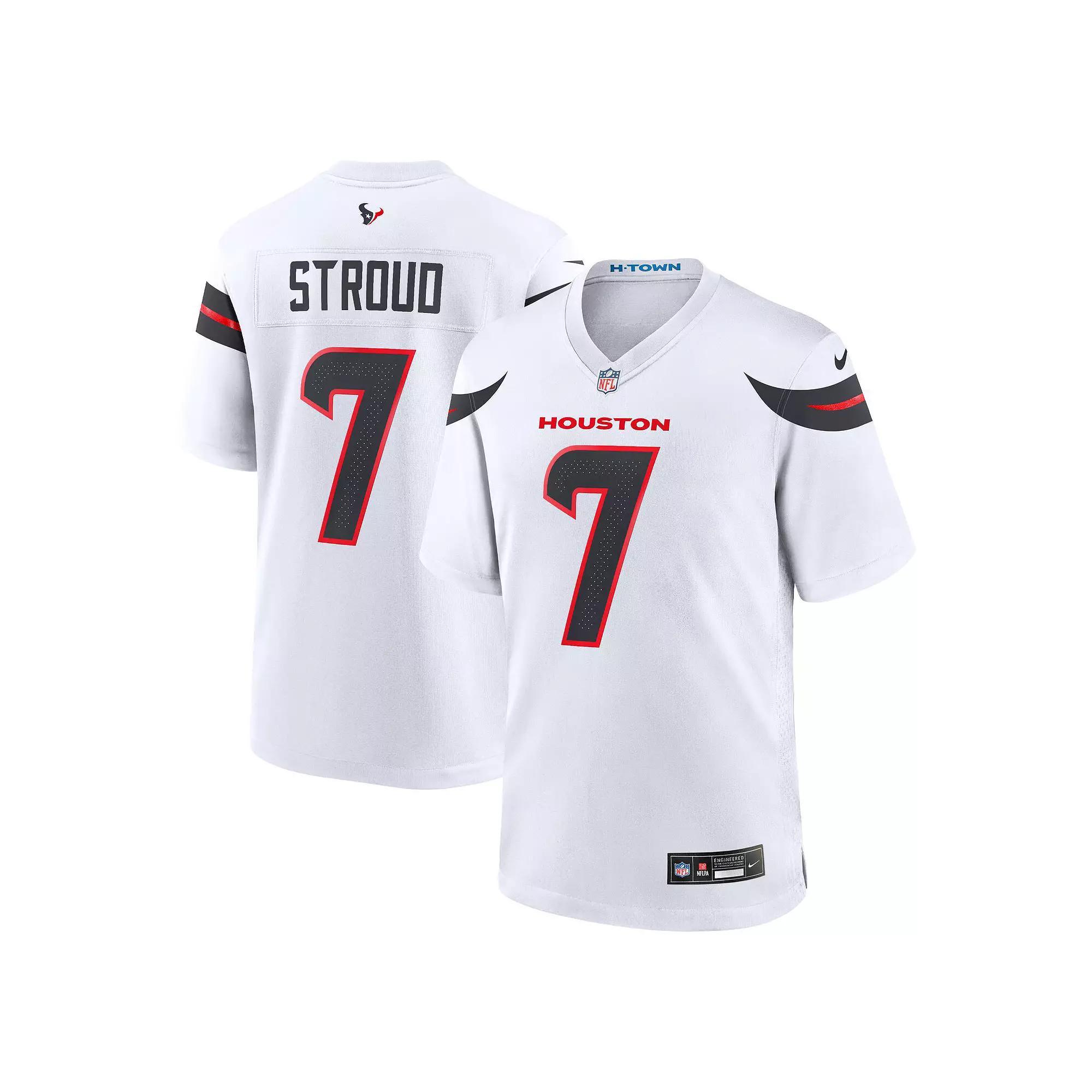 Men's Nike C.J. Stroud White Houston Texans Game Jersey,  Product Image