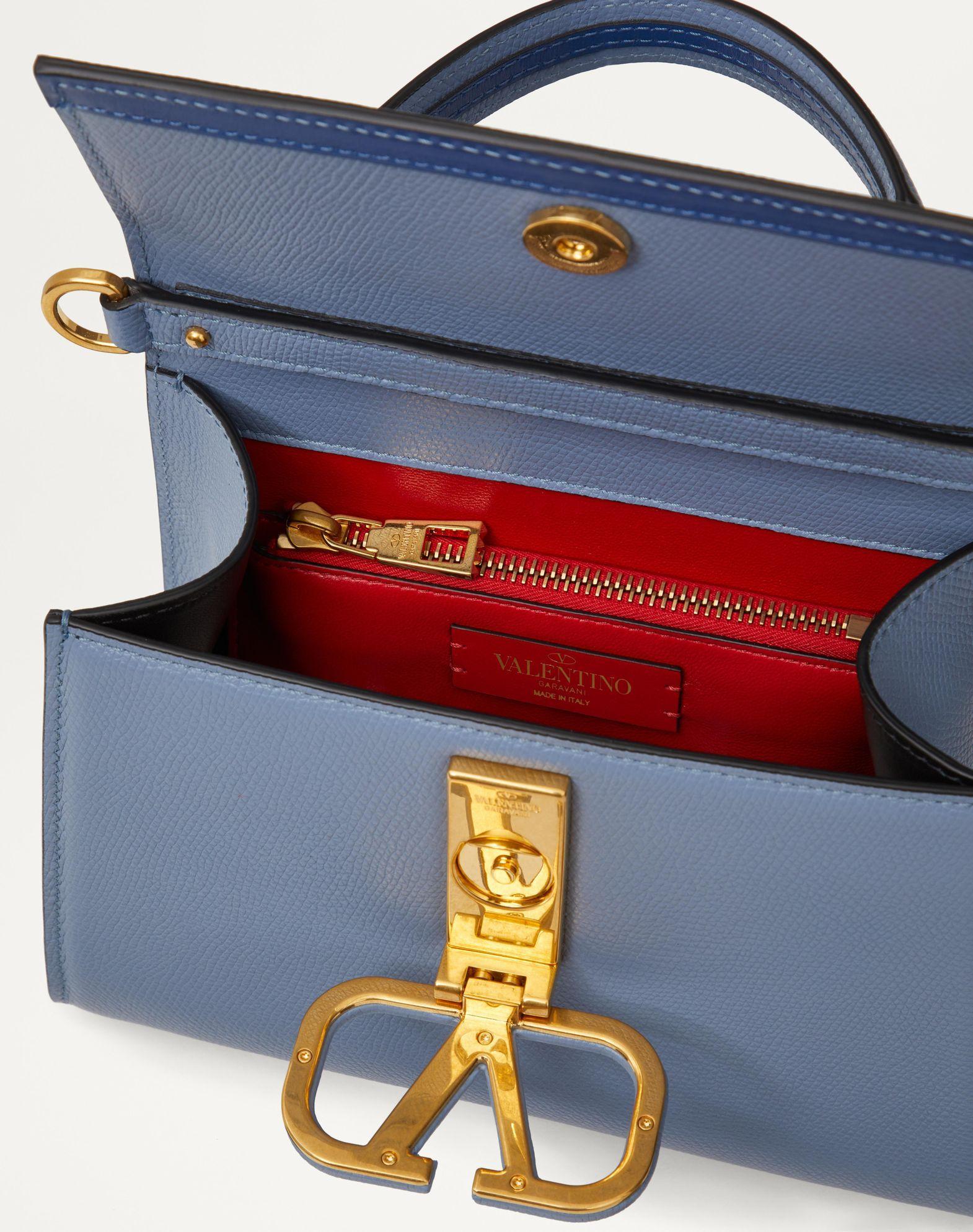 Small Vsling Grainy Calfskin Handbag Product Image