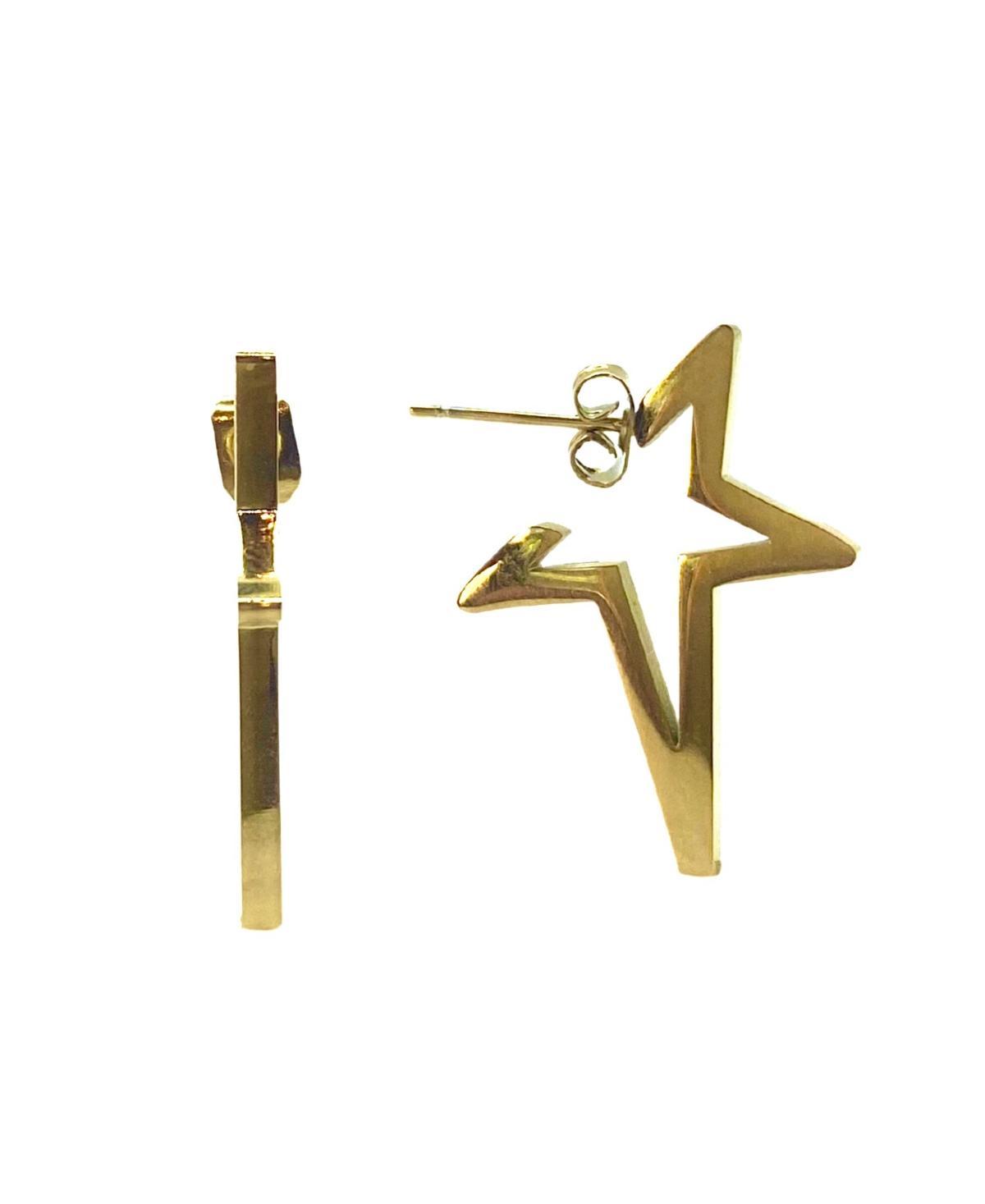 Accessory Concierge Womens Star Huggie Earrings Product Image