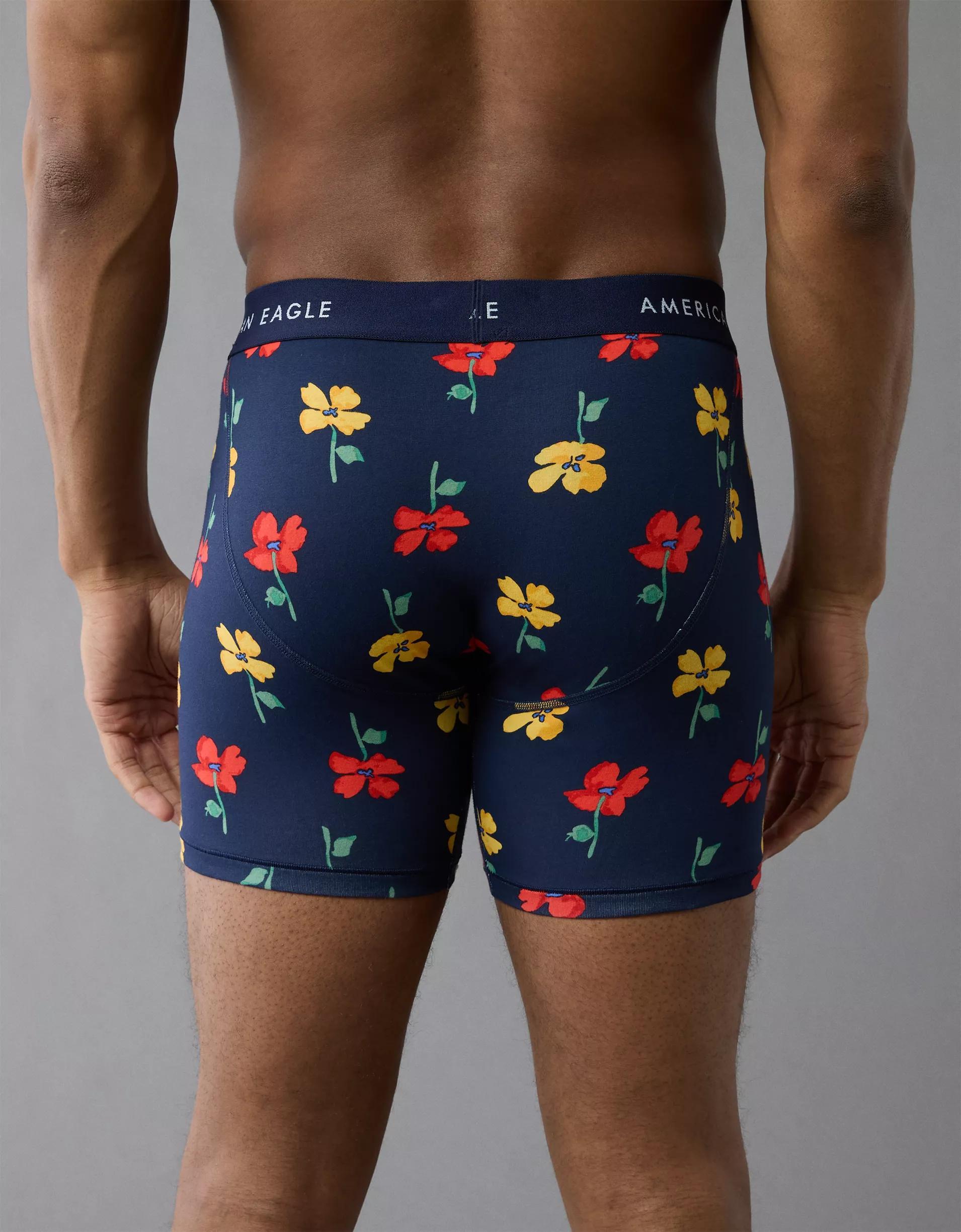 AEO Men's Floral 6" Classic Boxer Brief Product Image