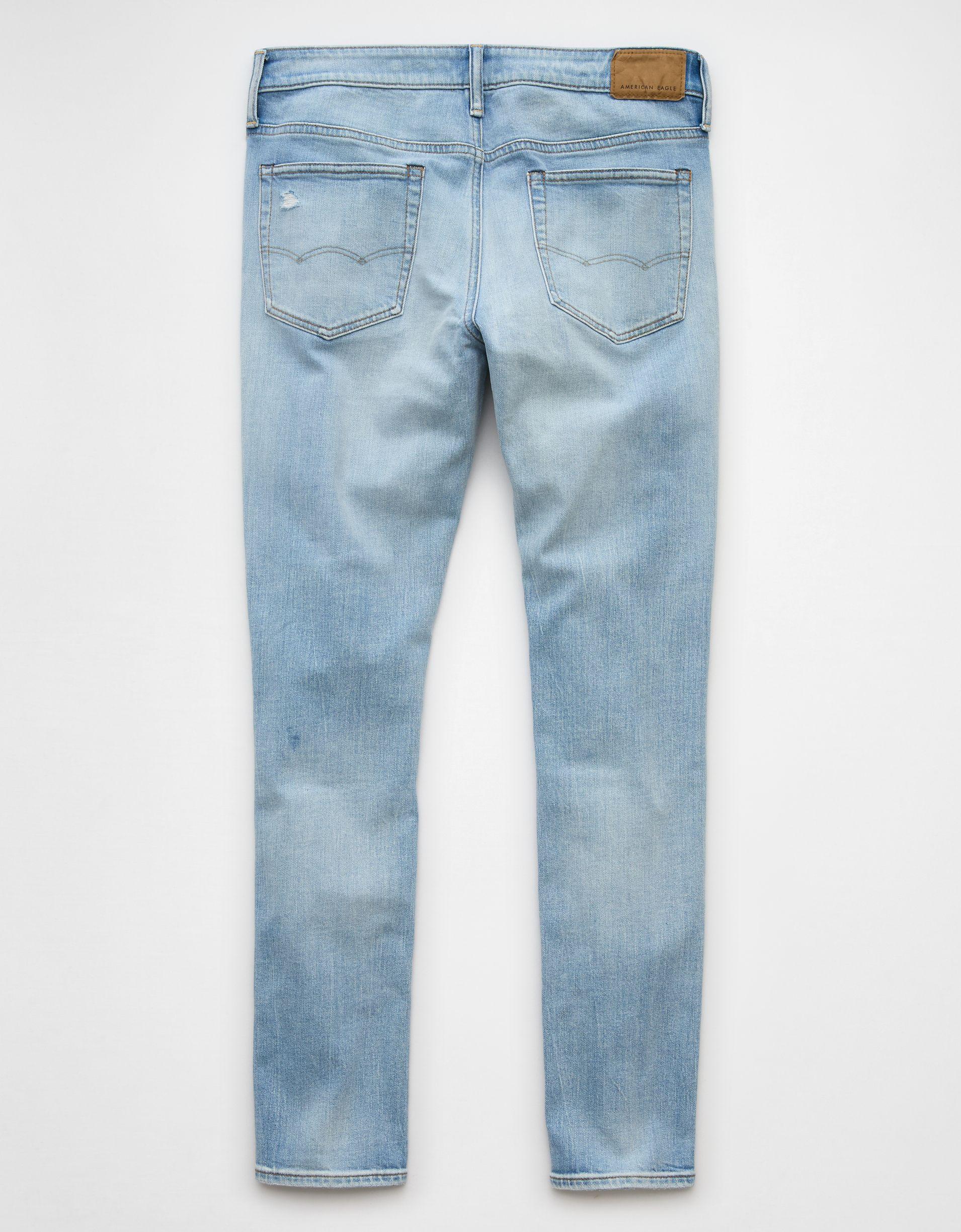 AE AirFlex+ Patched Skinny Jean Product Image
