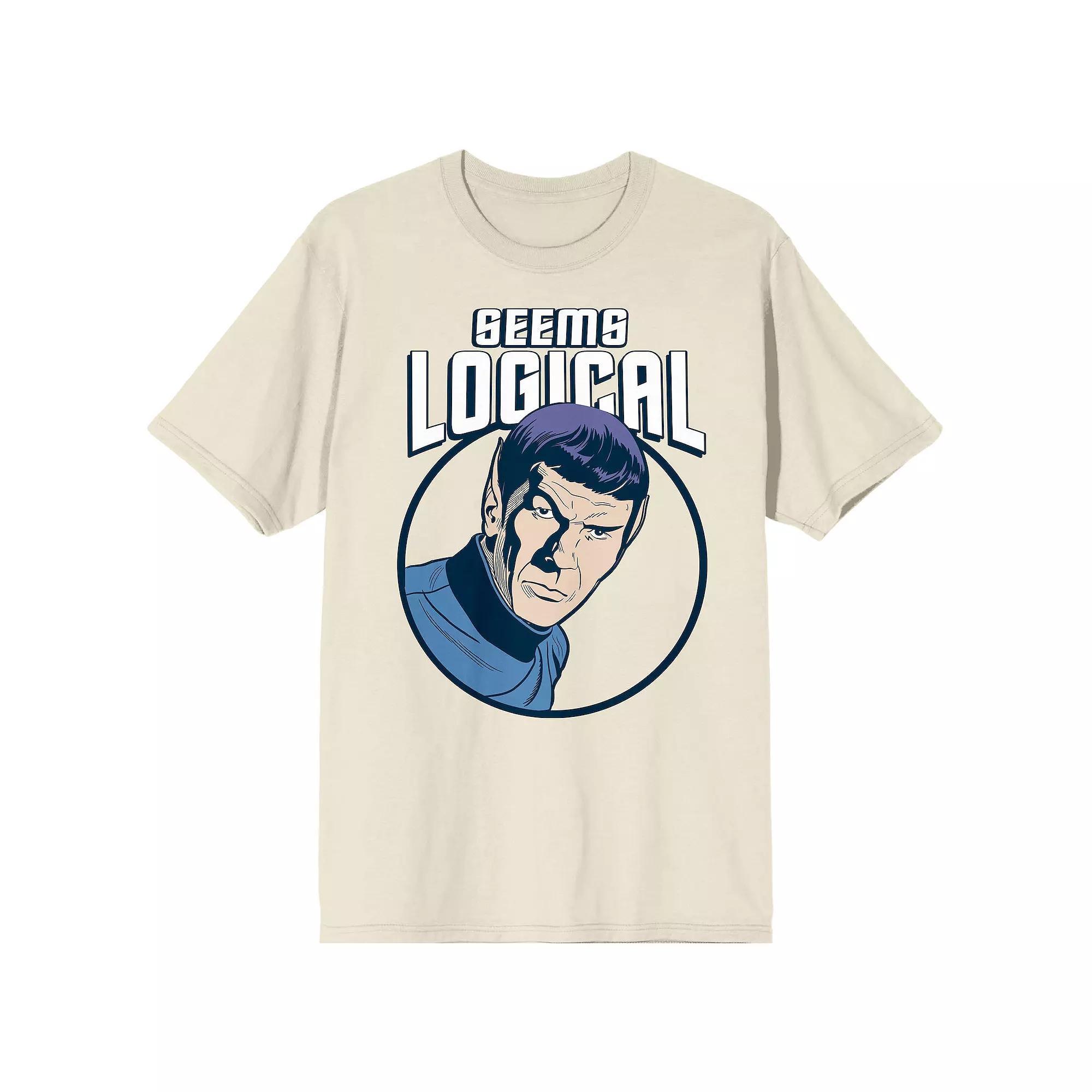 Men's Star Trek Logical Spock Tee,  Product Image