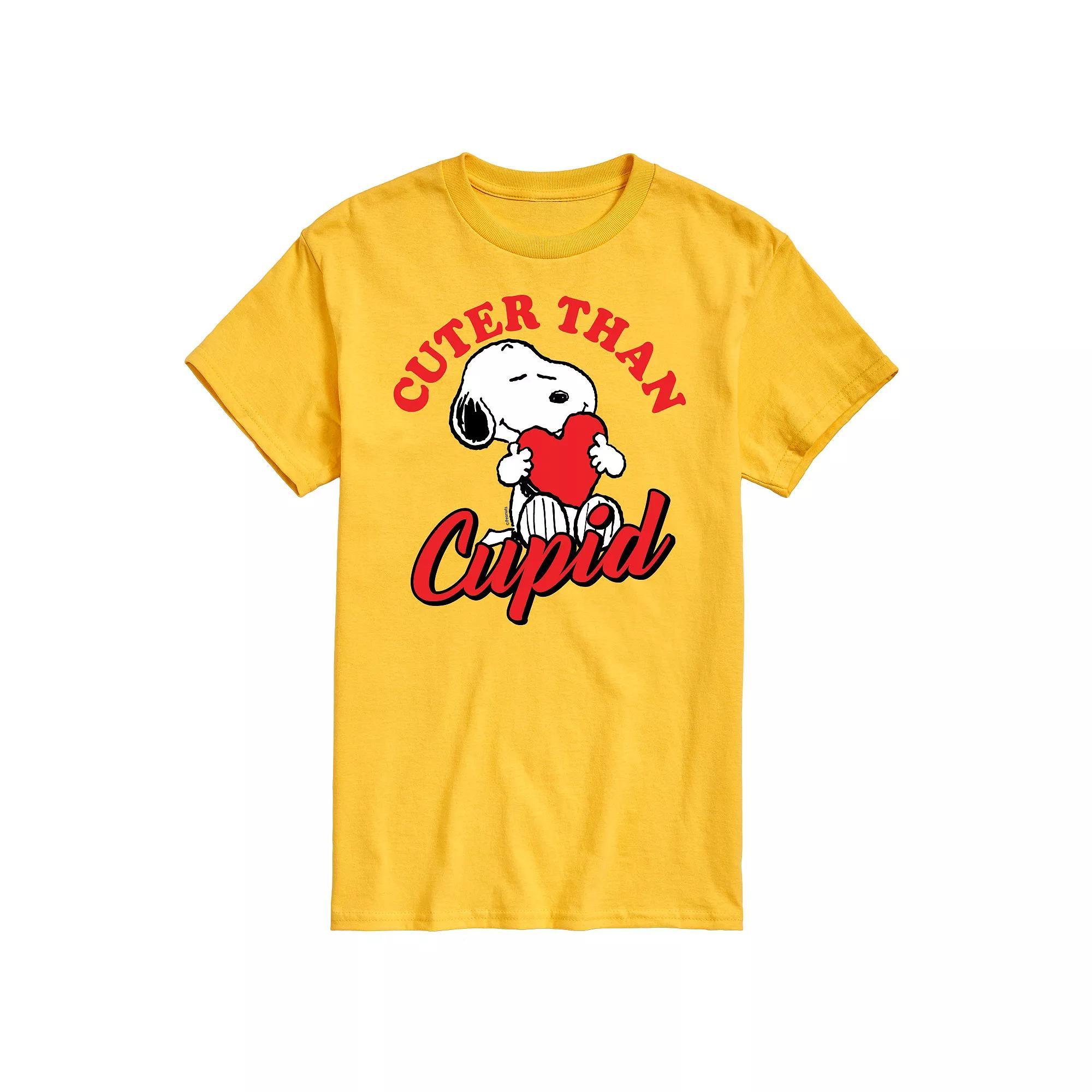 Men's Peanuts Cuter Than Cupid Tee,  Product Image
