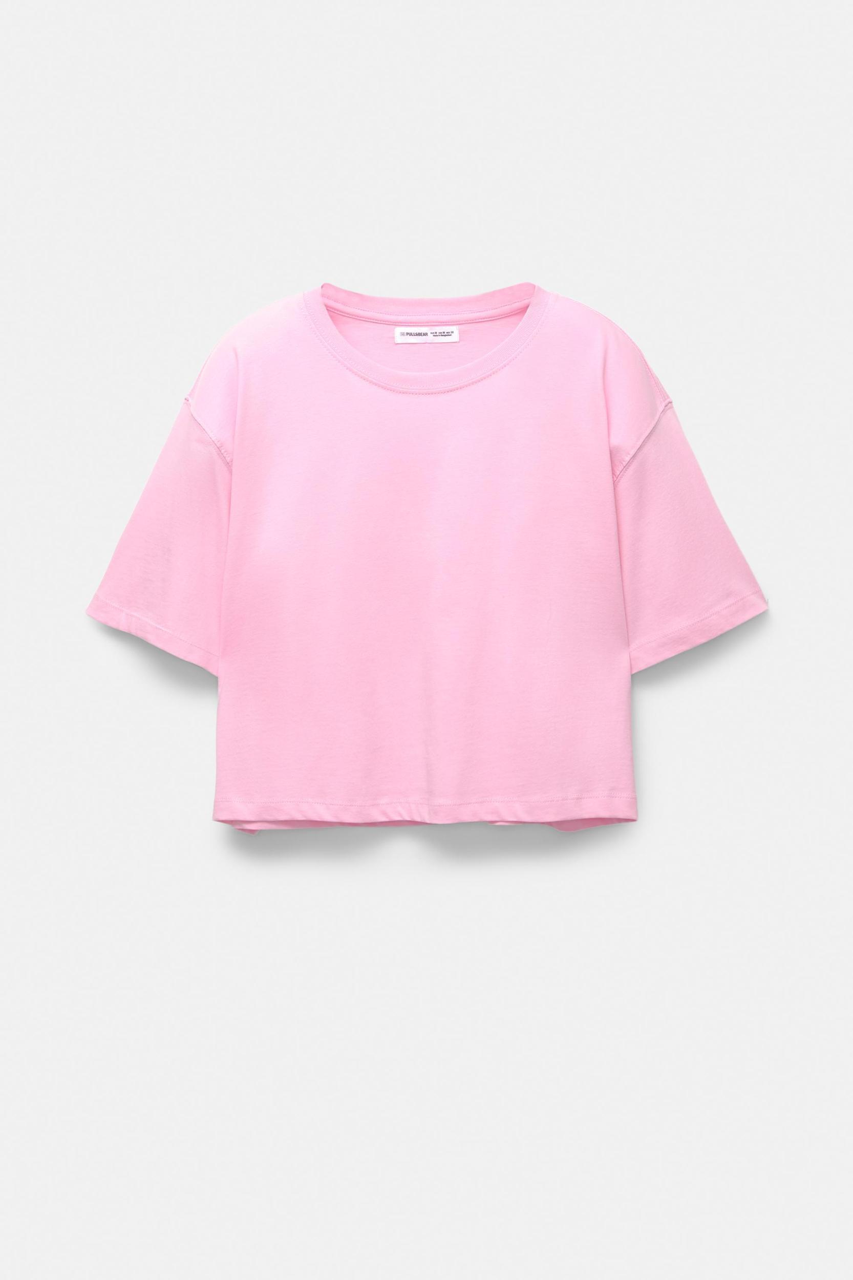 Cropped short sleeve T-shirt Product Image