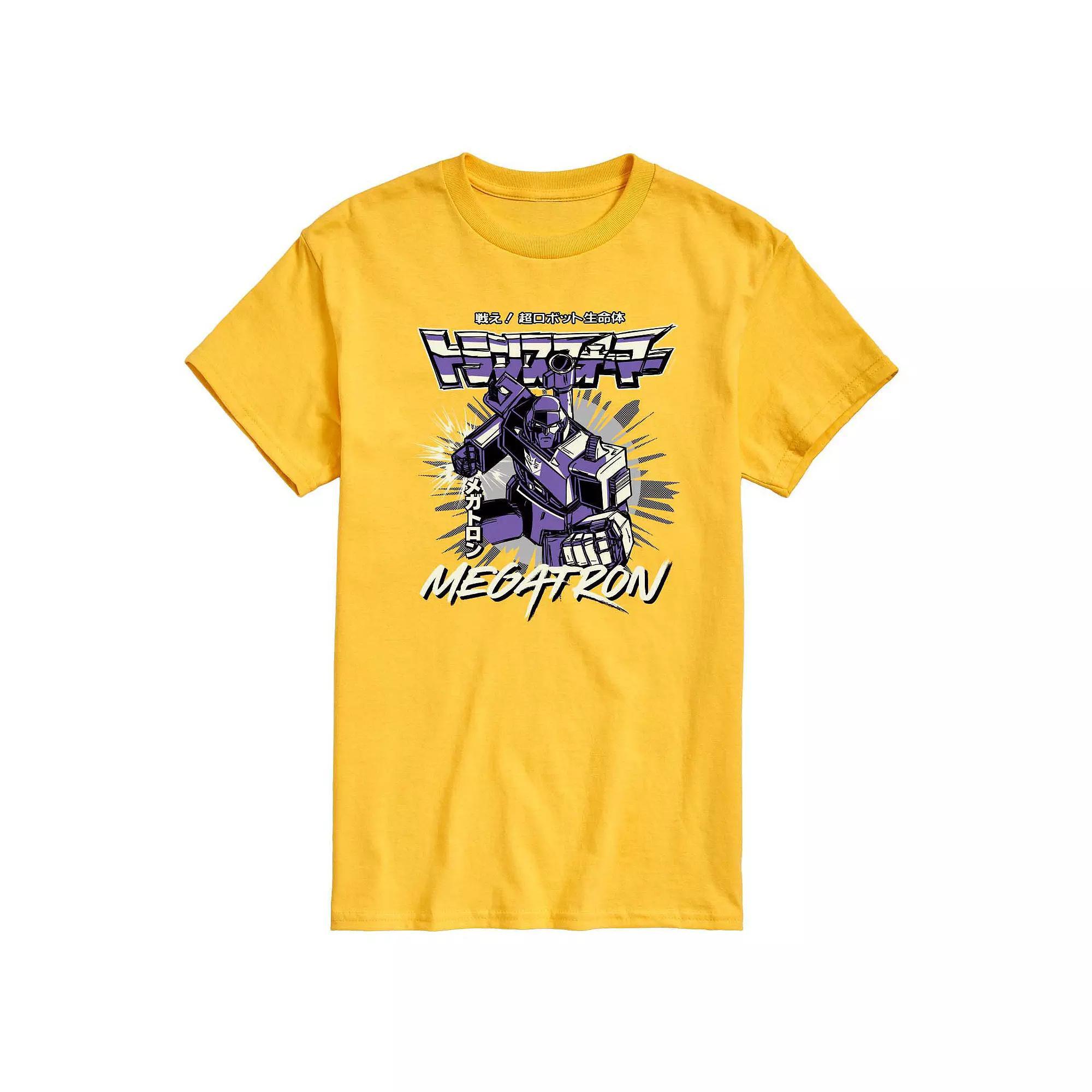 Men's Transformers Megatron Kanji Graphic Tee,  Product Image