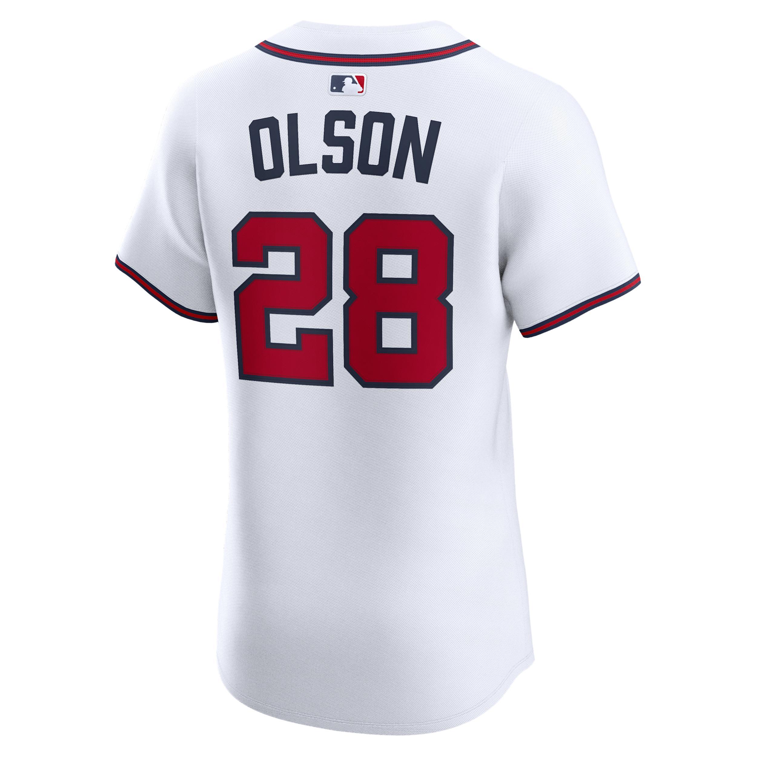 Matt Olson Atlanta Braves Nike Mens Dri-FIT ADV MLB Elite Jersey | 9B10AWHOAW9-874 Product Image