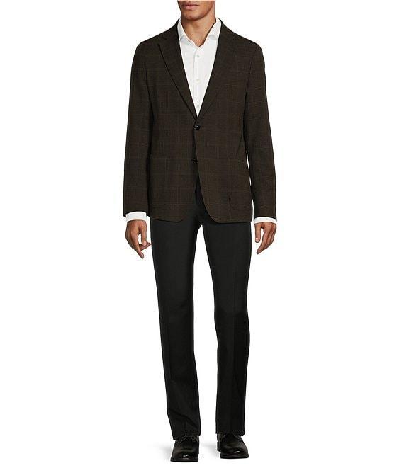 Hugo Boss Slim Fit Check Pattern Wool Blend Sport Coat Product Image