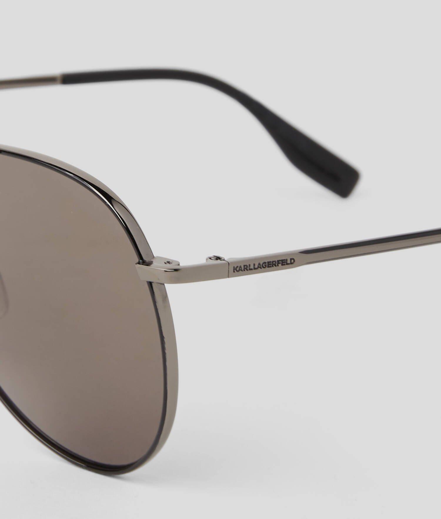 KARL LOGO AVIATOR SUNGLASSES Product Image