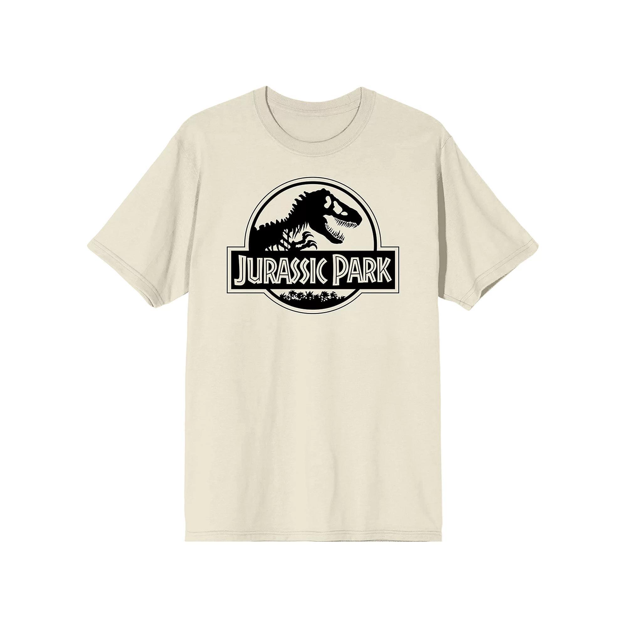 Men's Jurassic Park Black & White Graphic Tee,  Product Image