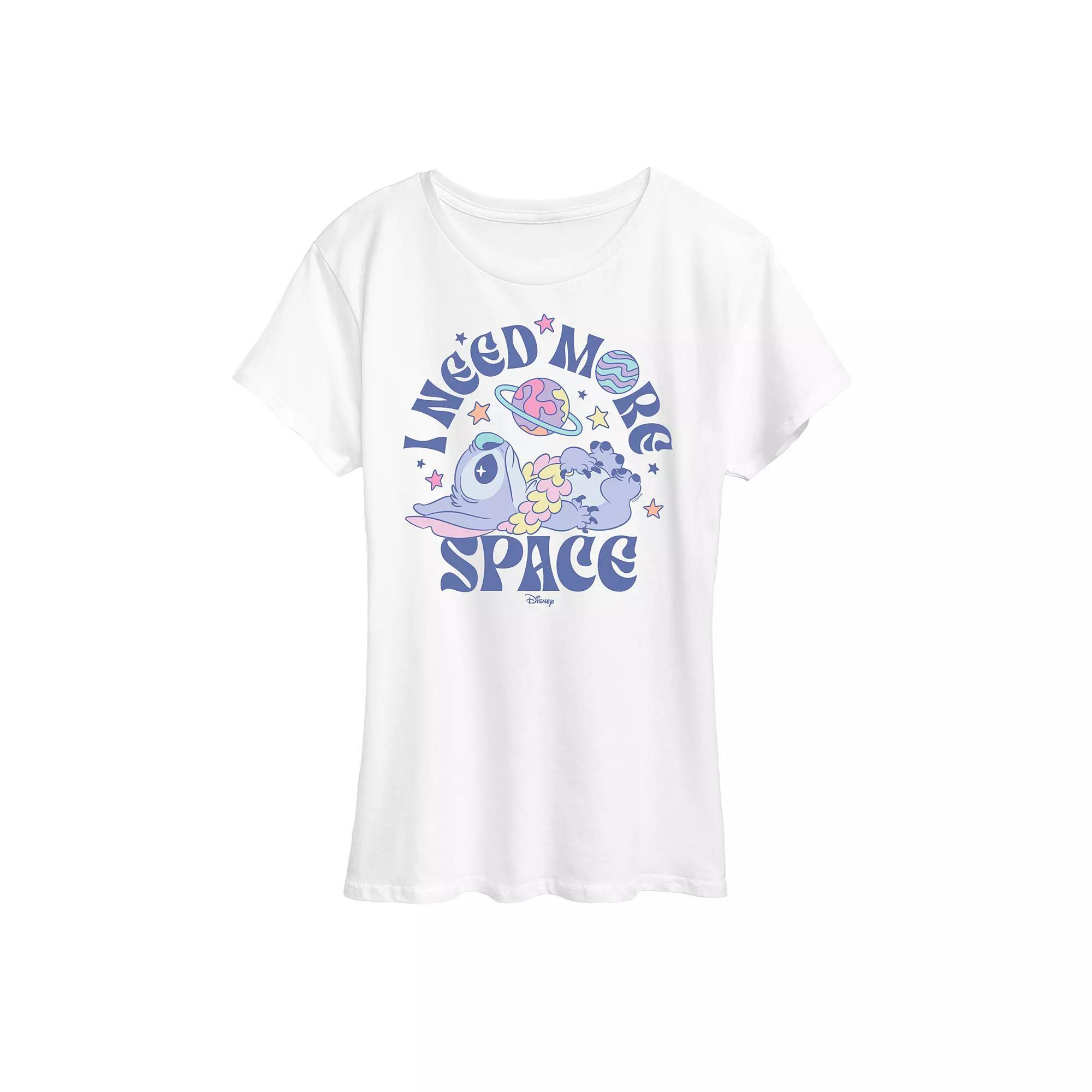 Disney's Lilo & Stitch Women's Need More Space Graphic Tee,  Product Image