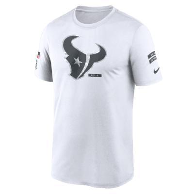 Men's Nike White Houston Texans 2024 Salute To Service Legend Performance T-Shirt, Size: Medium Product Image