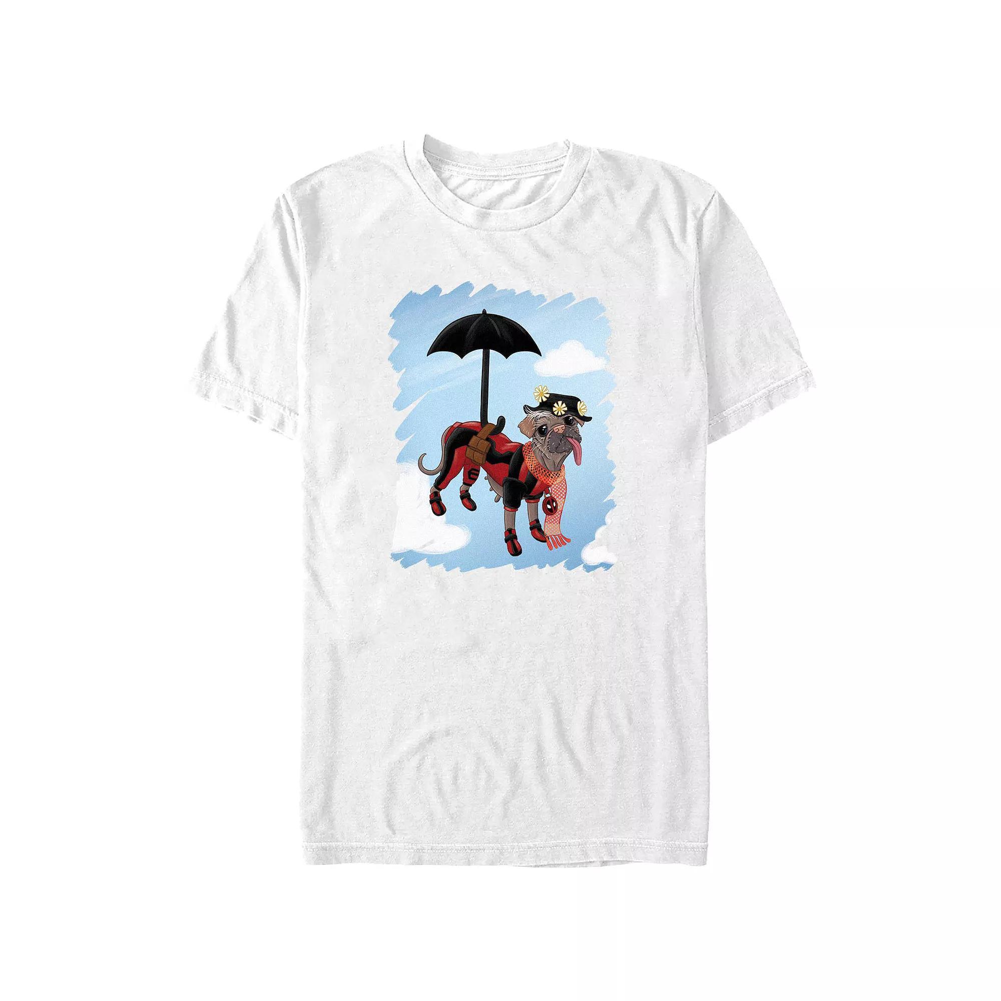 Big & Tall Marvel Deadpool & Wolverine Dogpool Puppins Graphic Tee, Men's,  Product Image