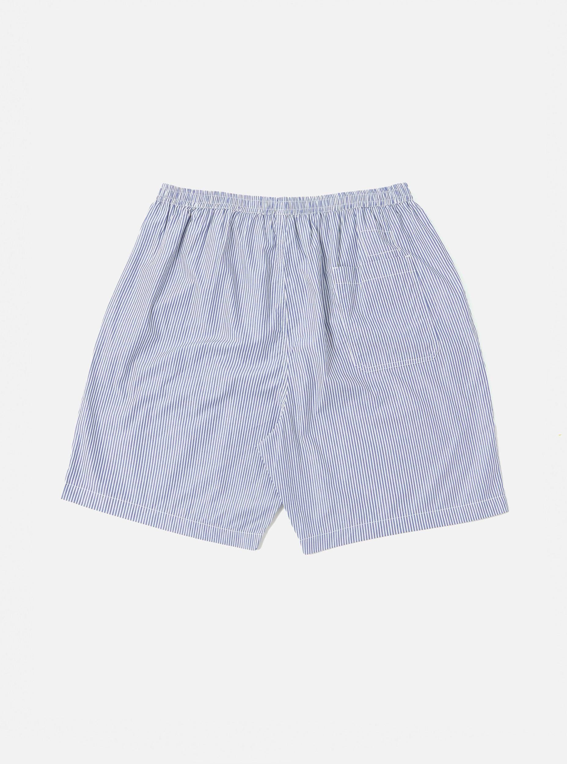 Navy Classic Stripe Short Pyjama Set Product Image