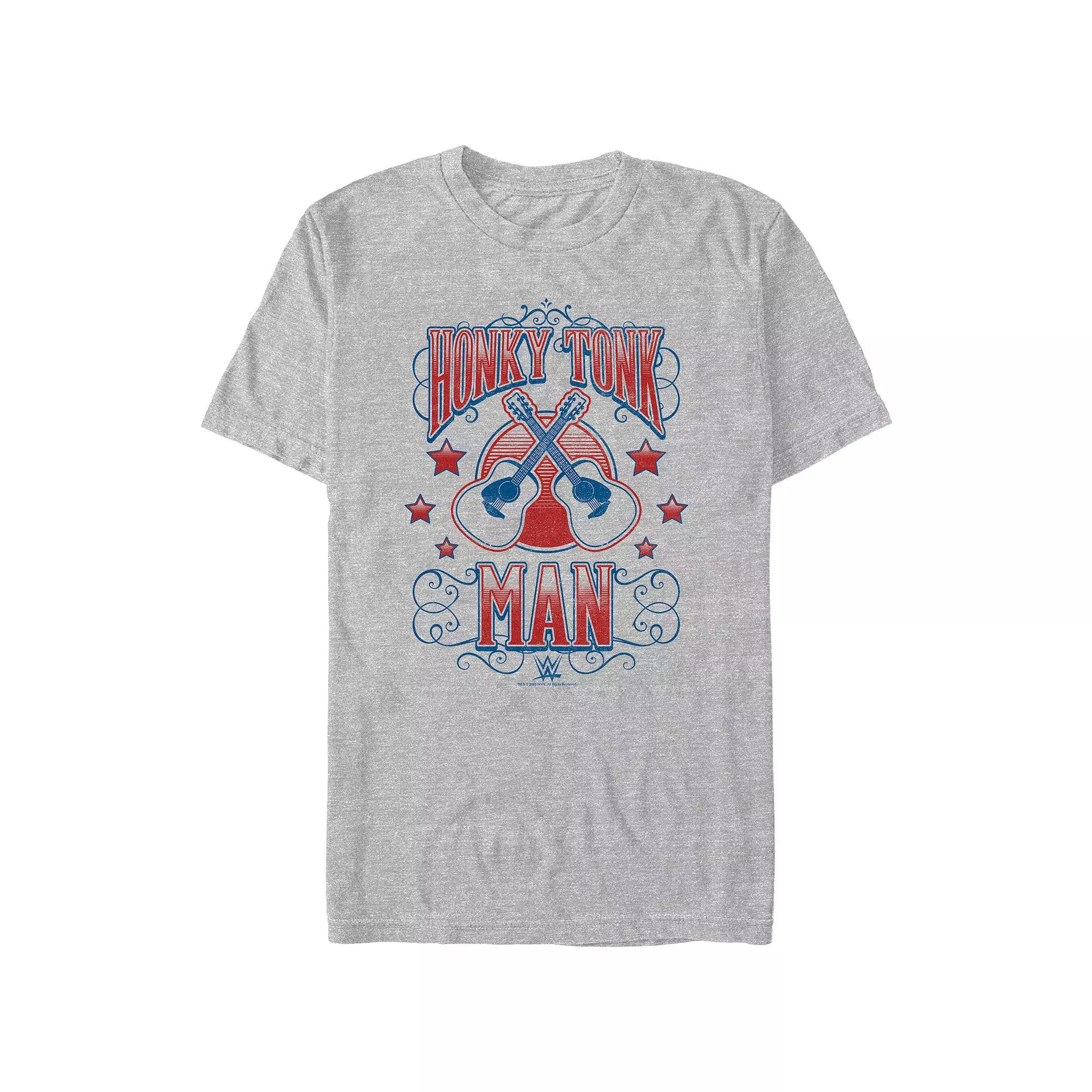 Big & Tall WWE Honky Tonk Man Guitars Graphic Tee, Men's,  Product Image