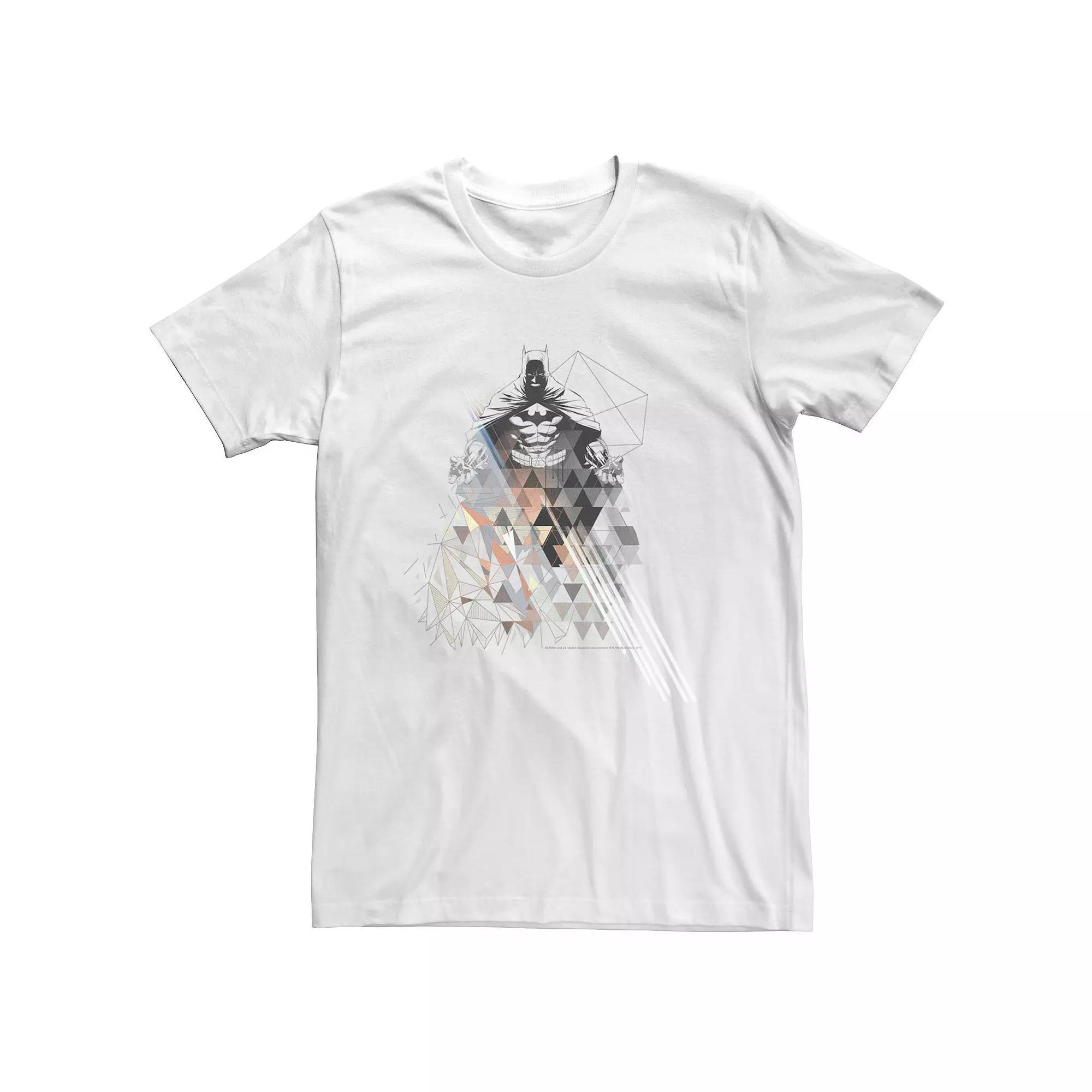Big & Tall DC Comics Batman Geometric Pose Poster Tee, Men's,  Product Image