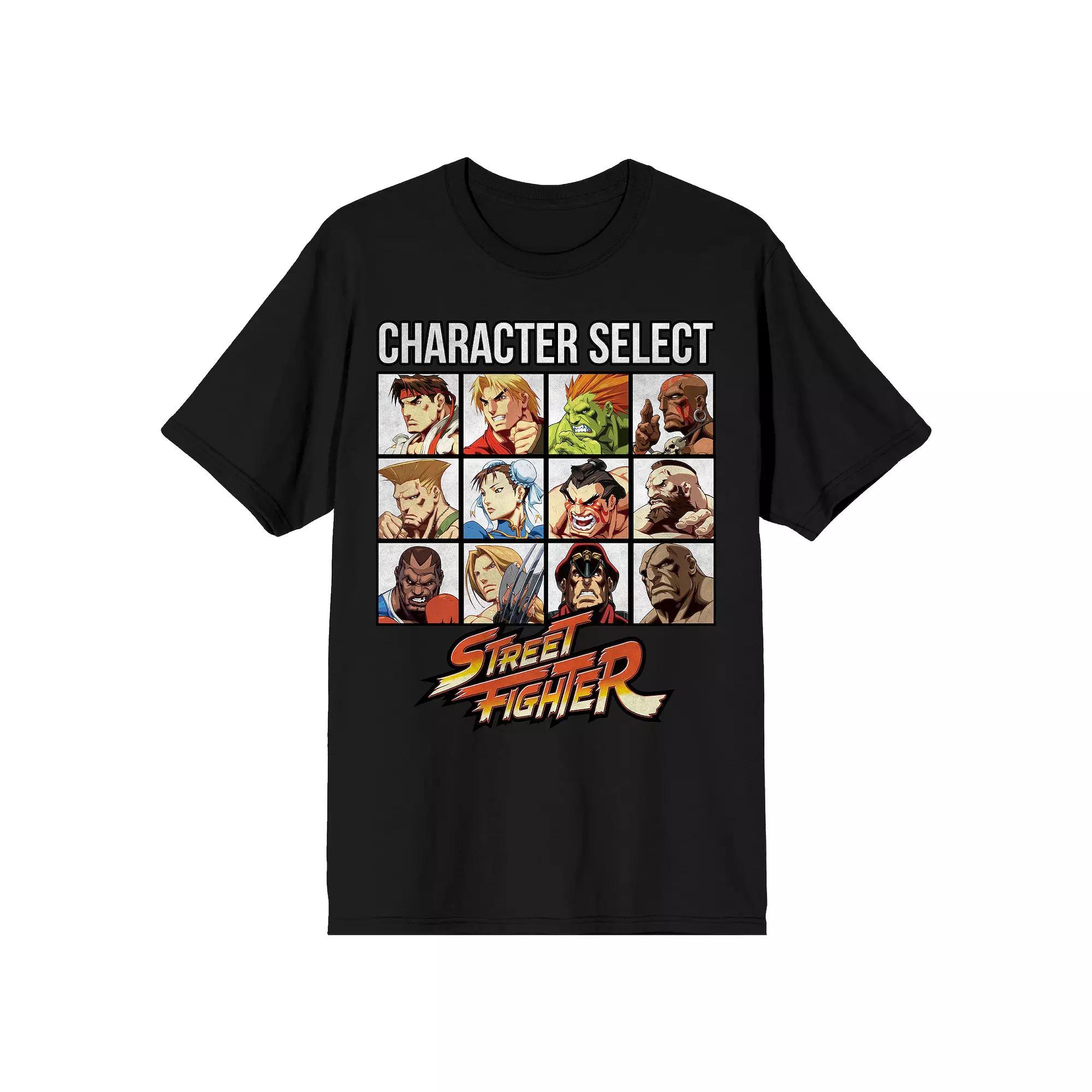 Men's Street Fighter Character Select Tee,  Product Image