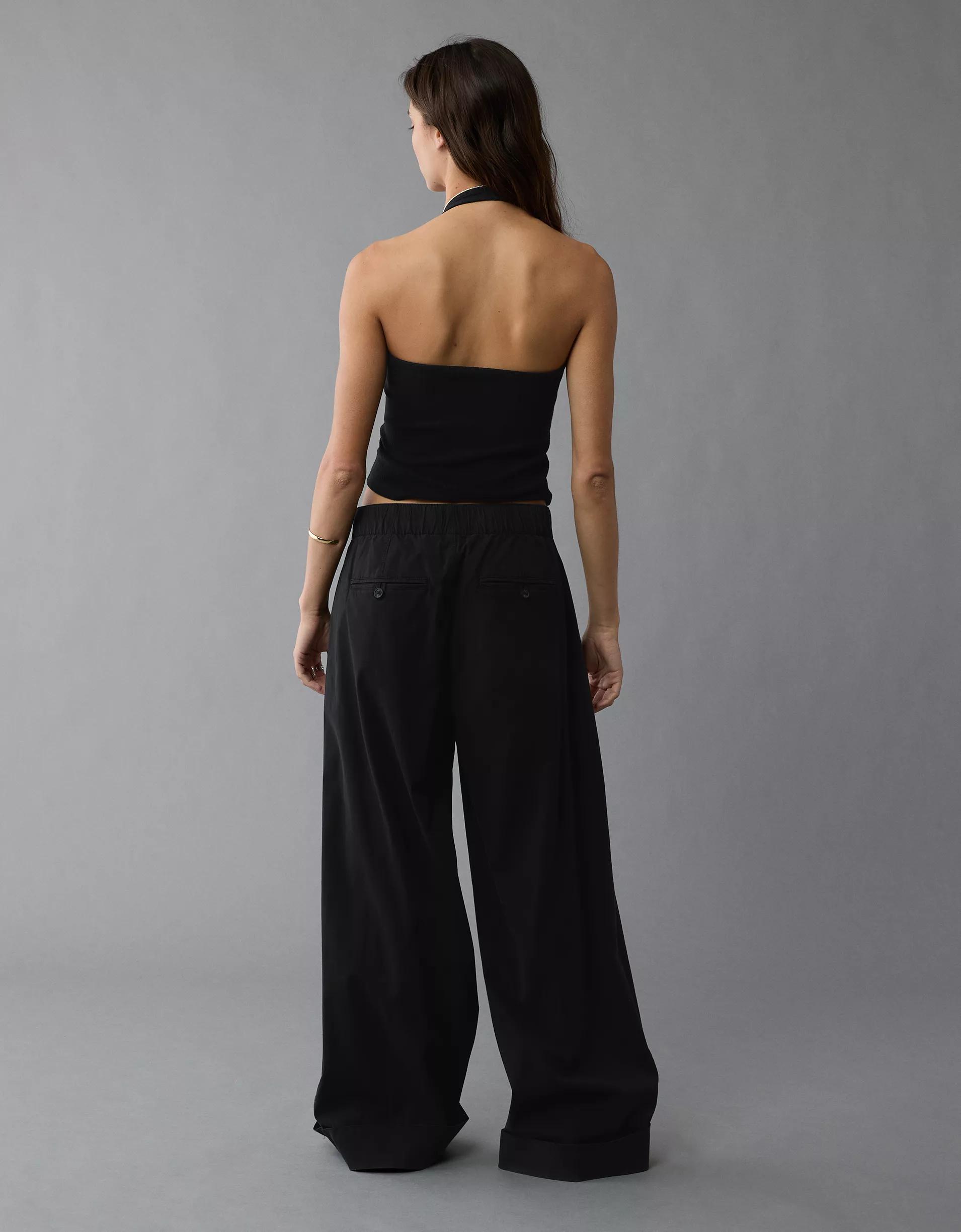 AE Lace Halter Tank Top Product Image