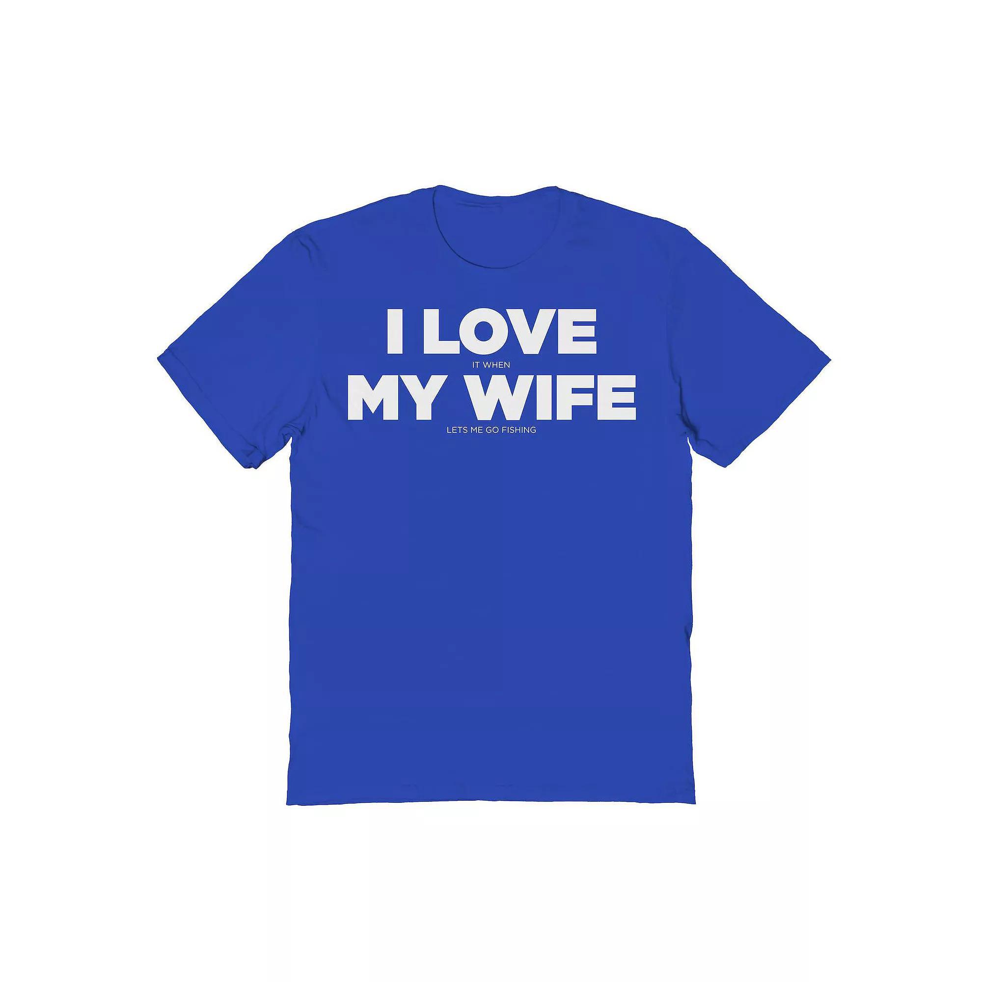 Men's Duke & Sons Fishing Wife Graphic Tee, Adult Unisex,  Product Image