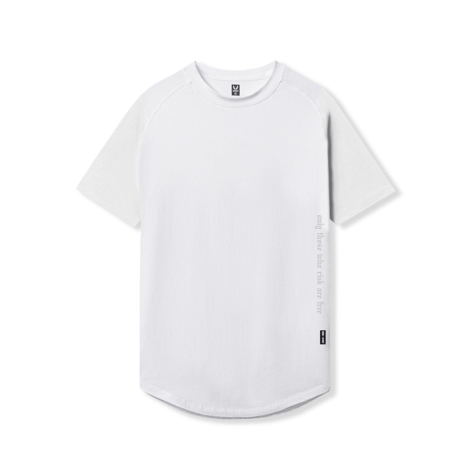 0767. Supima® Established Tee - Ivory Cream Product Image