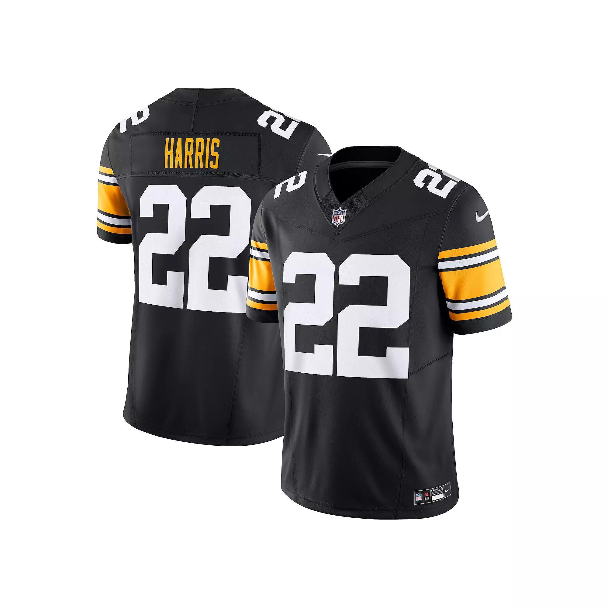 Men's Nike Najee Harris Black Pittsburgh Steelers Vapor F.U.S.E. Limited Jersey, Size: XL Product Image