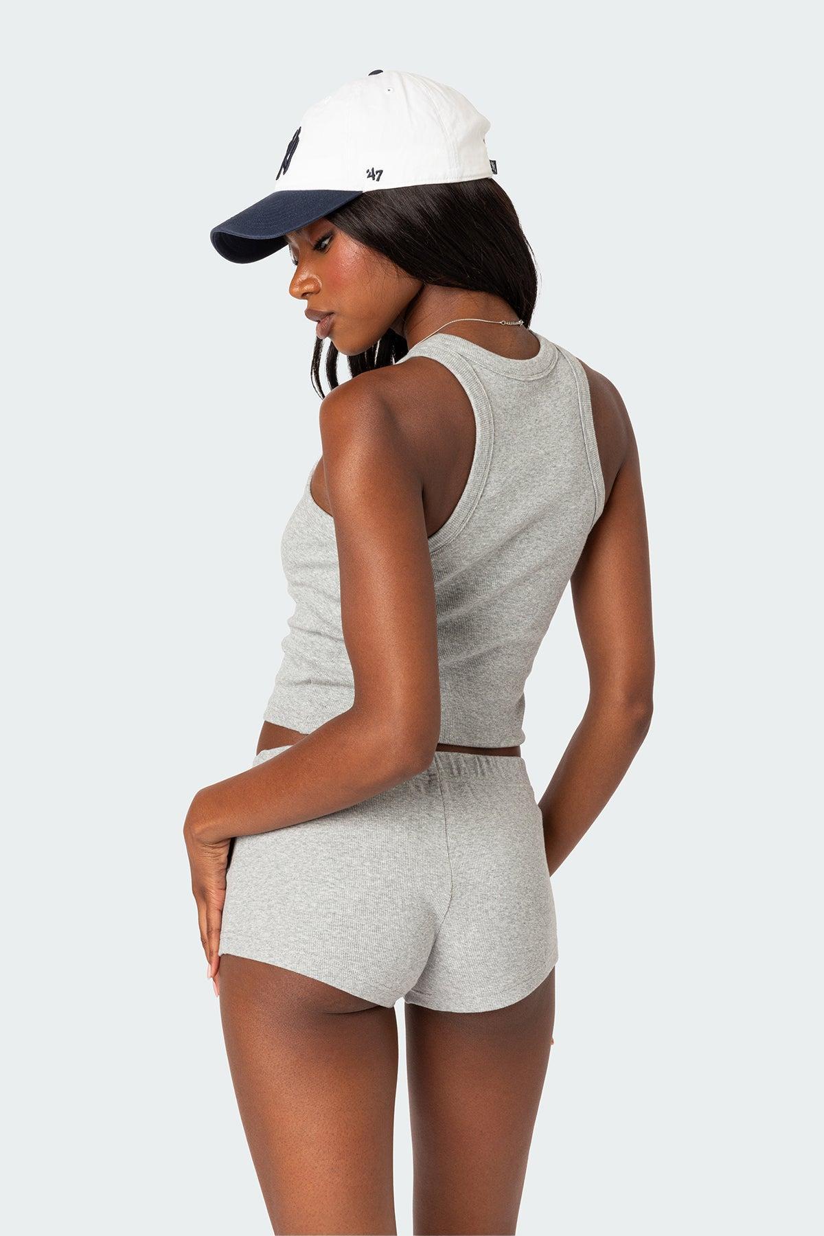 Rebekah Ribbed Shorts Product Image